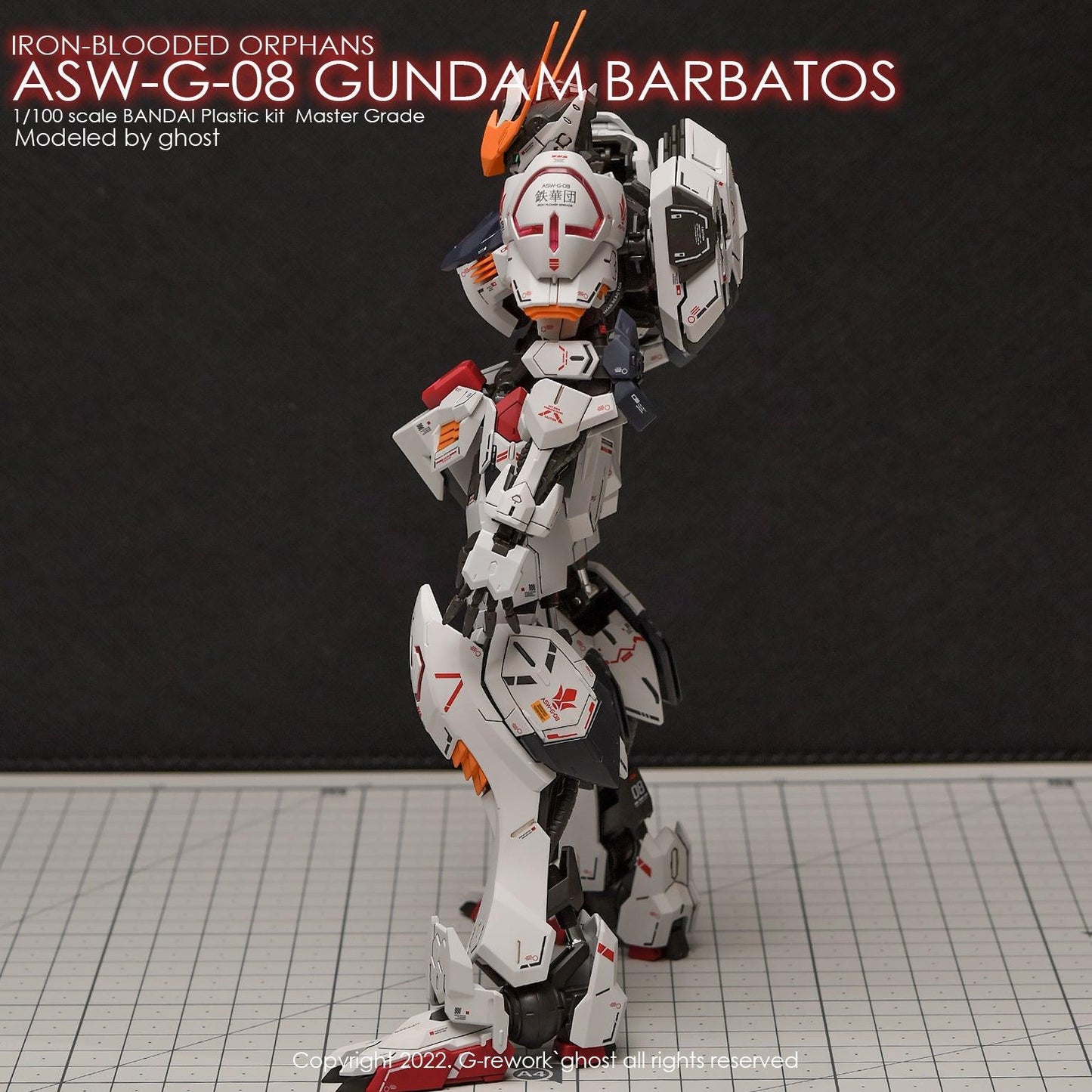 MG 1/100 ASW-008 Gundam Barbatos Water Decal [G-REWORK]