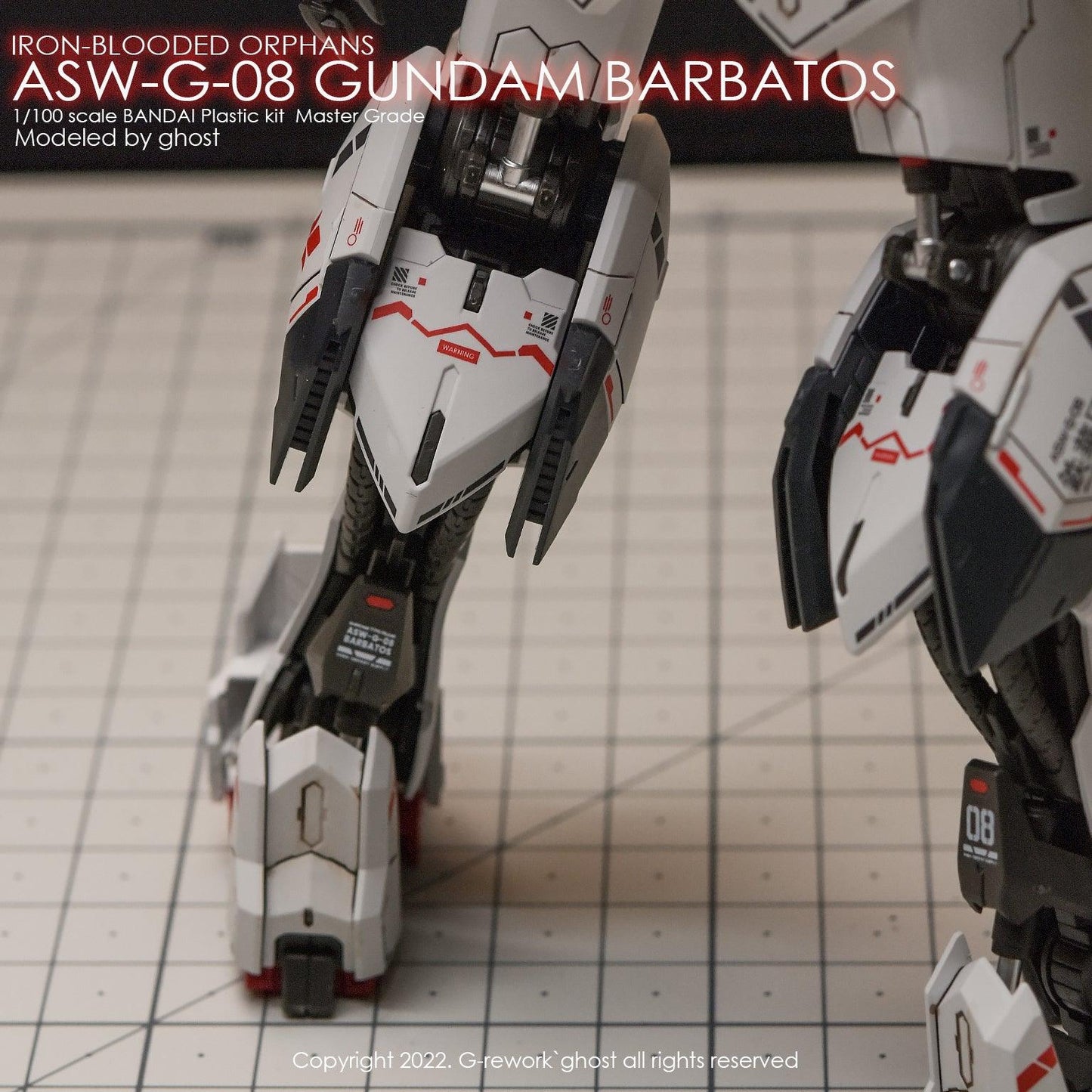 MG 1/100 ASW-008 Gundam Barbatos Water Decal [G-REWORK]