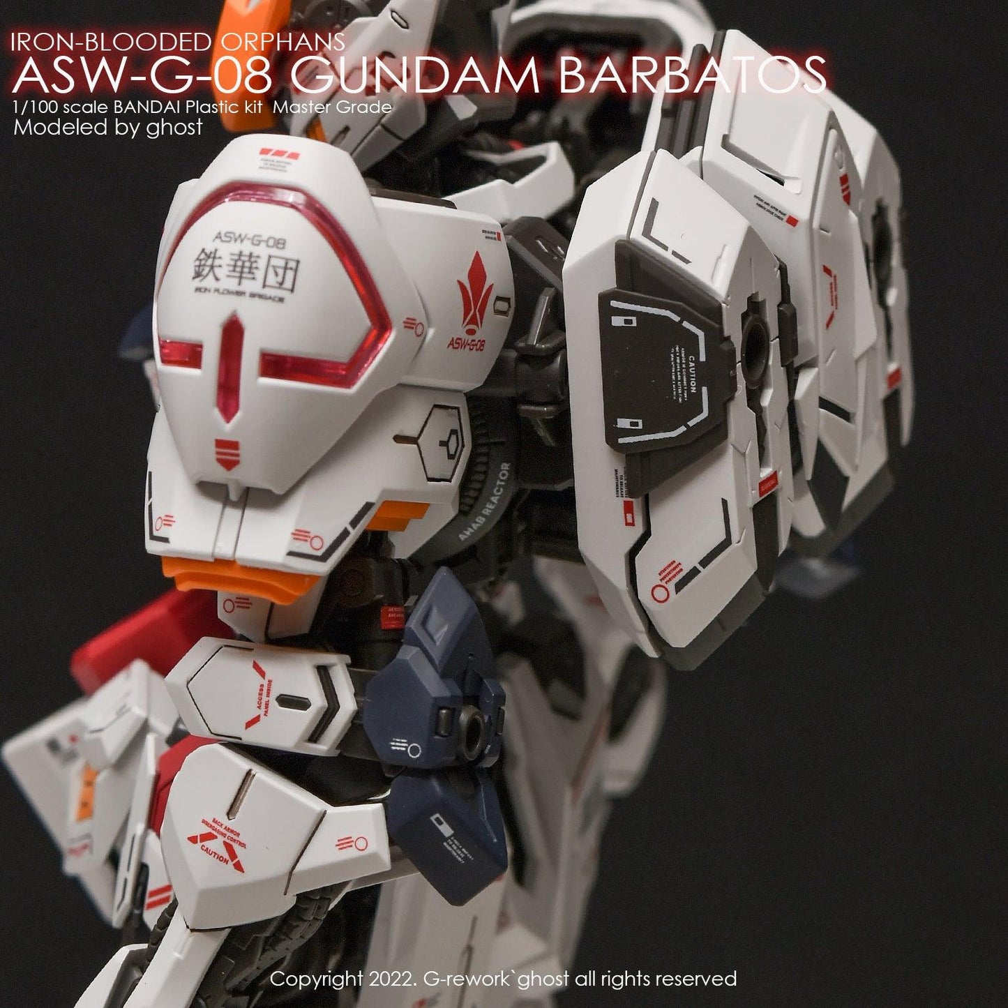 MG 1/100 ASW-008 Gundam Barbatos Water Decal [G-REWORK]