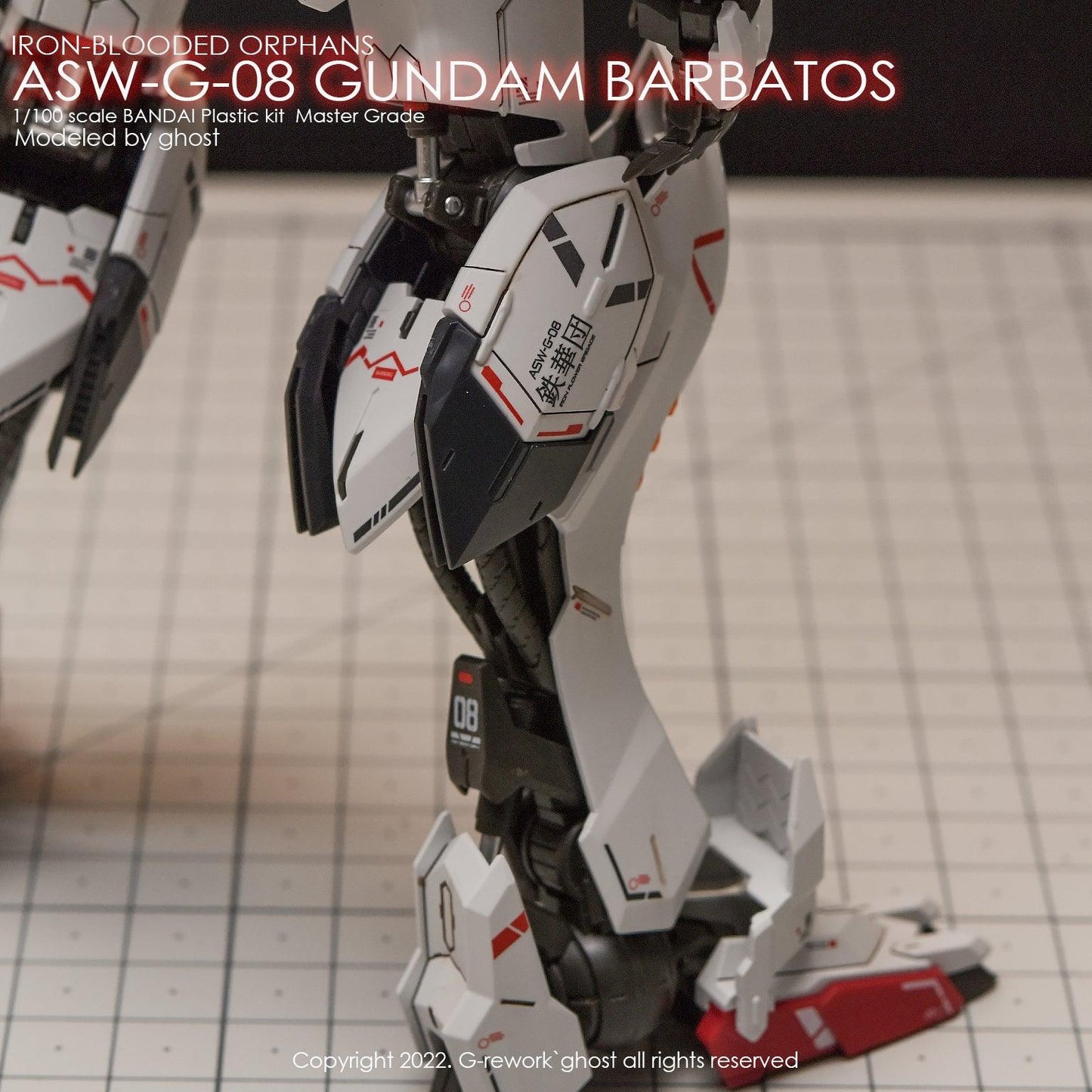 MG 1/100 ASW-008 Gundam Barbatos Water Decal [G-REWORK]