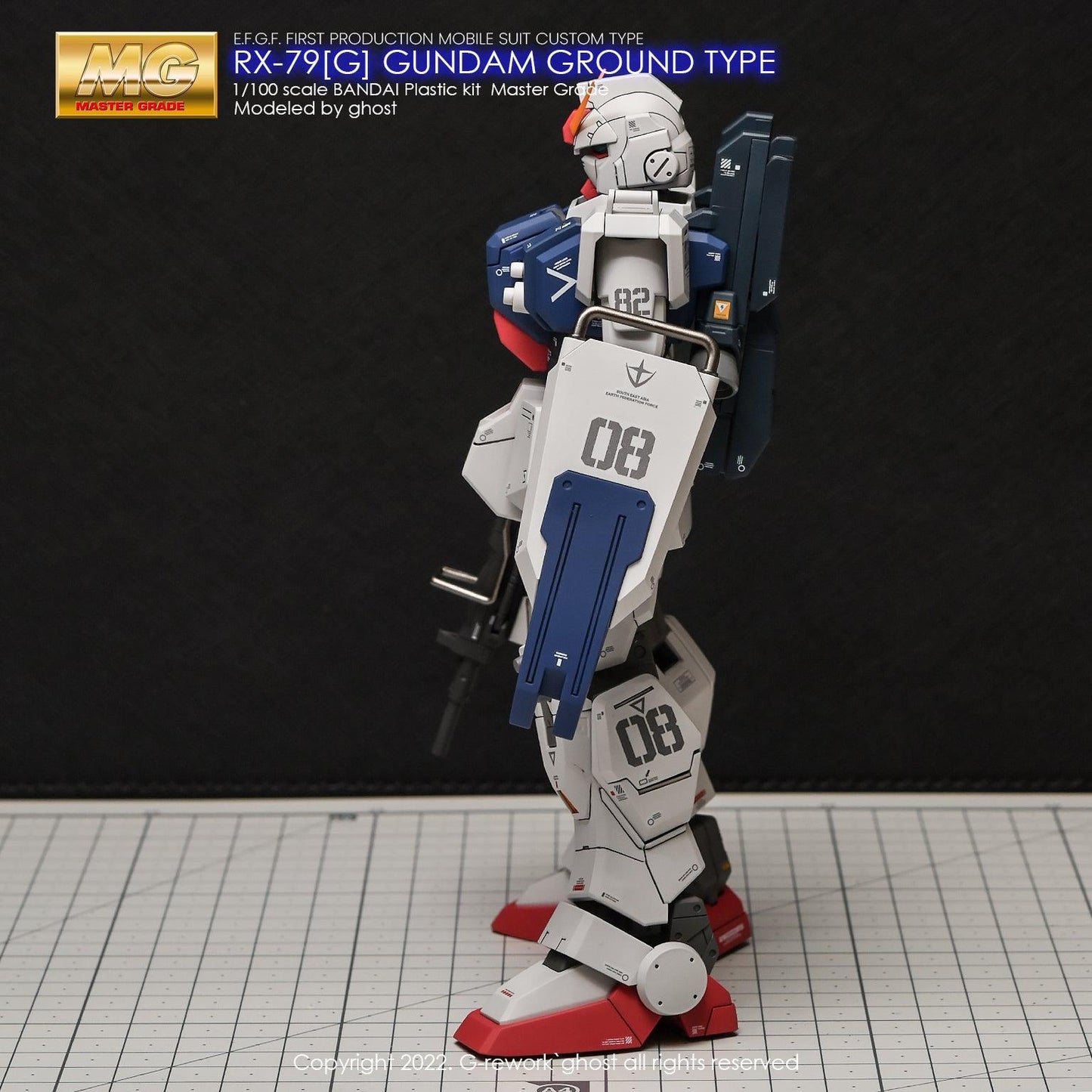 MG 1/100 RX-79[G] Gundam Ground Type Water Decal [G-REWORK]