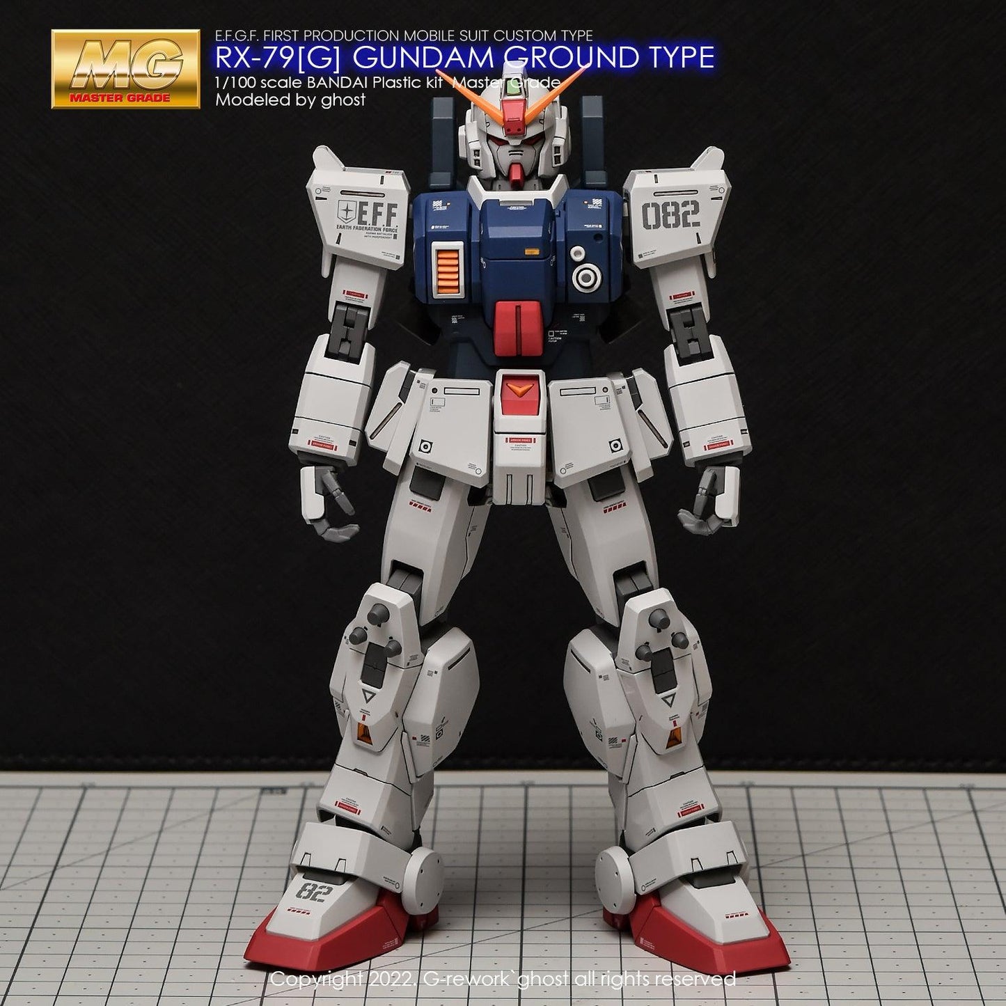 MG 1/100 RX-79[G] Gundam Ground Type Water Decal [G-REWORK]