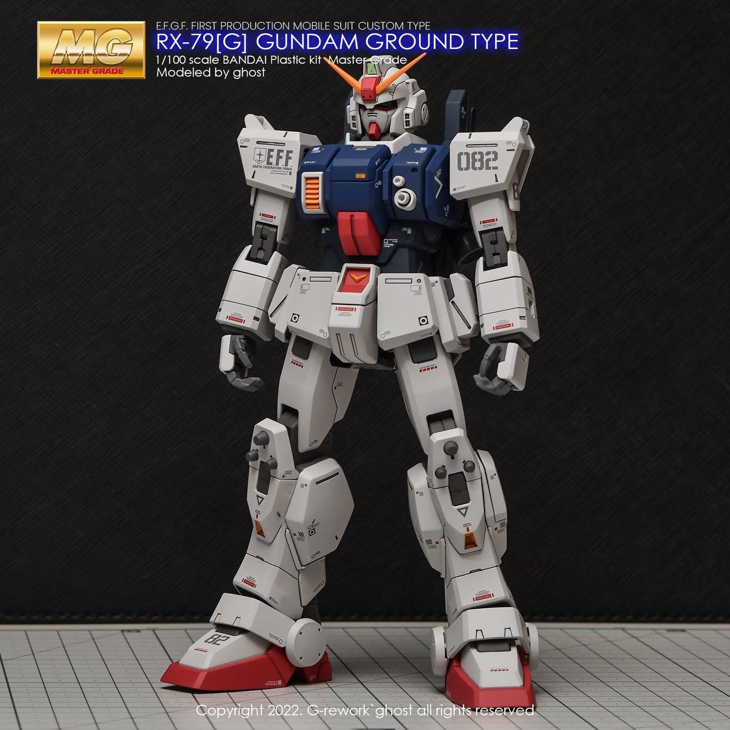 MG 1/100 RX-79[G] Gundam Ground Type Water Decal [G-REWORK]