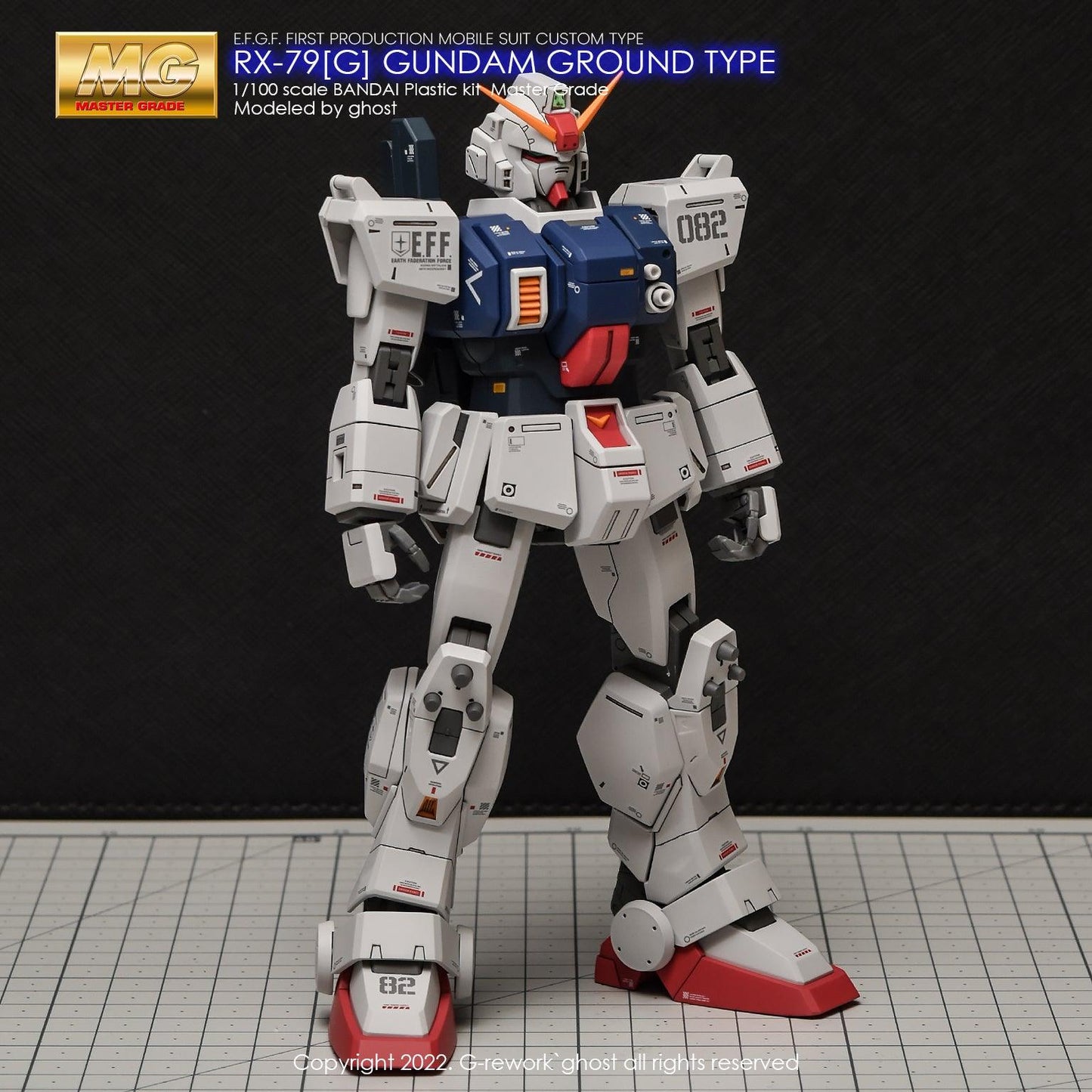 MG 1/100 RX-79[G] Gundam Ground Type Water Decal [G-REWORK]