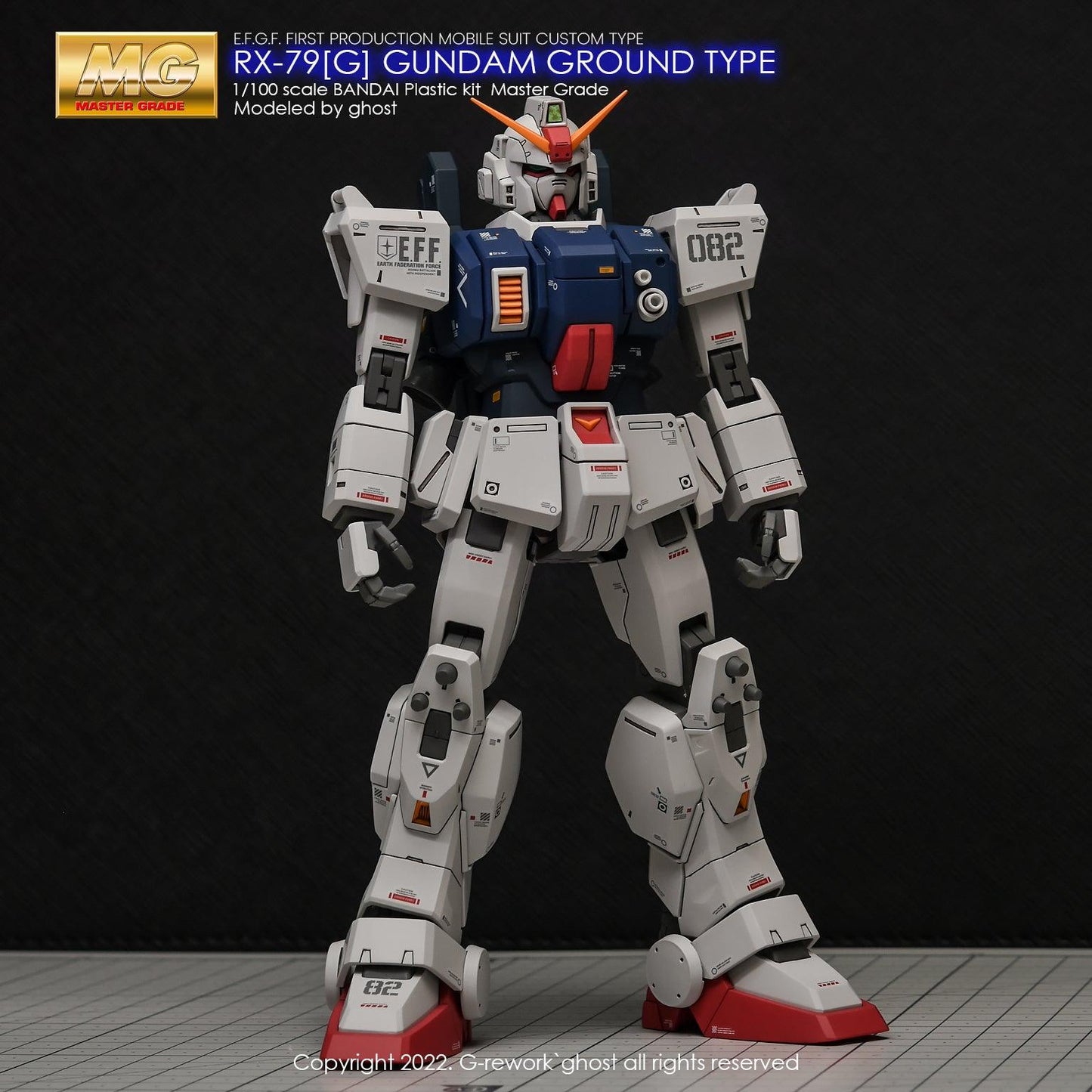 MG 1/100 RX-79[G] Gundam Ground Type Water Decal [G-REWORK]