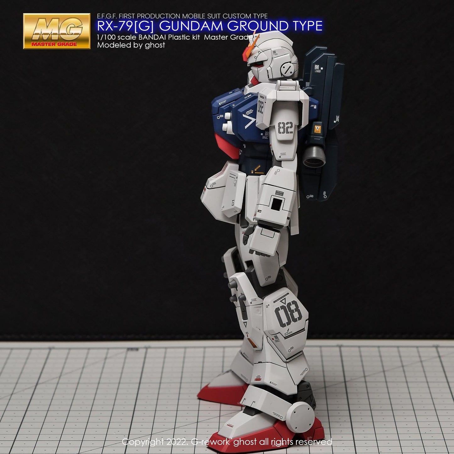 MG 1/100 RX-79[G] Gundam Ground Type Water Decal [G-REWORK]