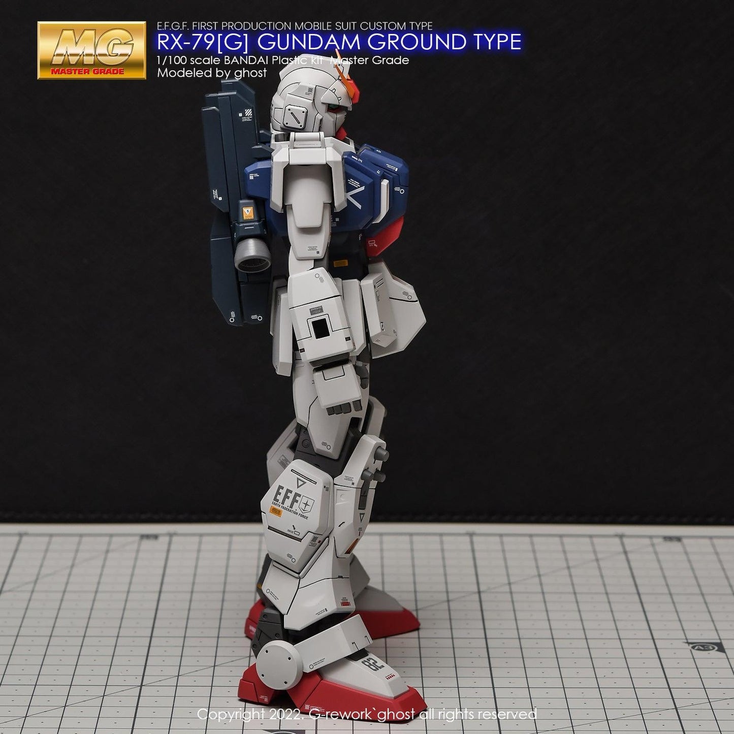 MG 1/100 RX-79[G] Gundam Ground Type Water Decal [G-REWORK]