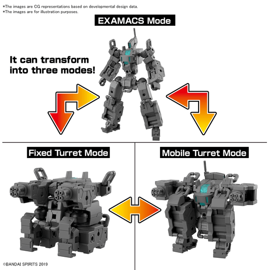 30MM 1/144 Exa Vehicle (Small Variable Machine)