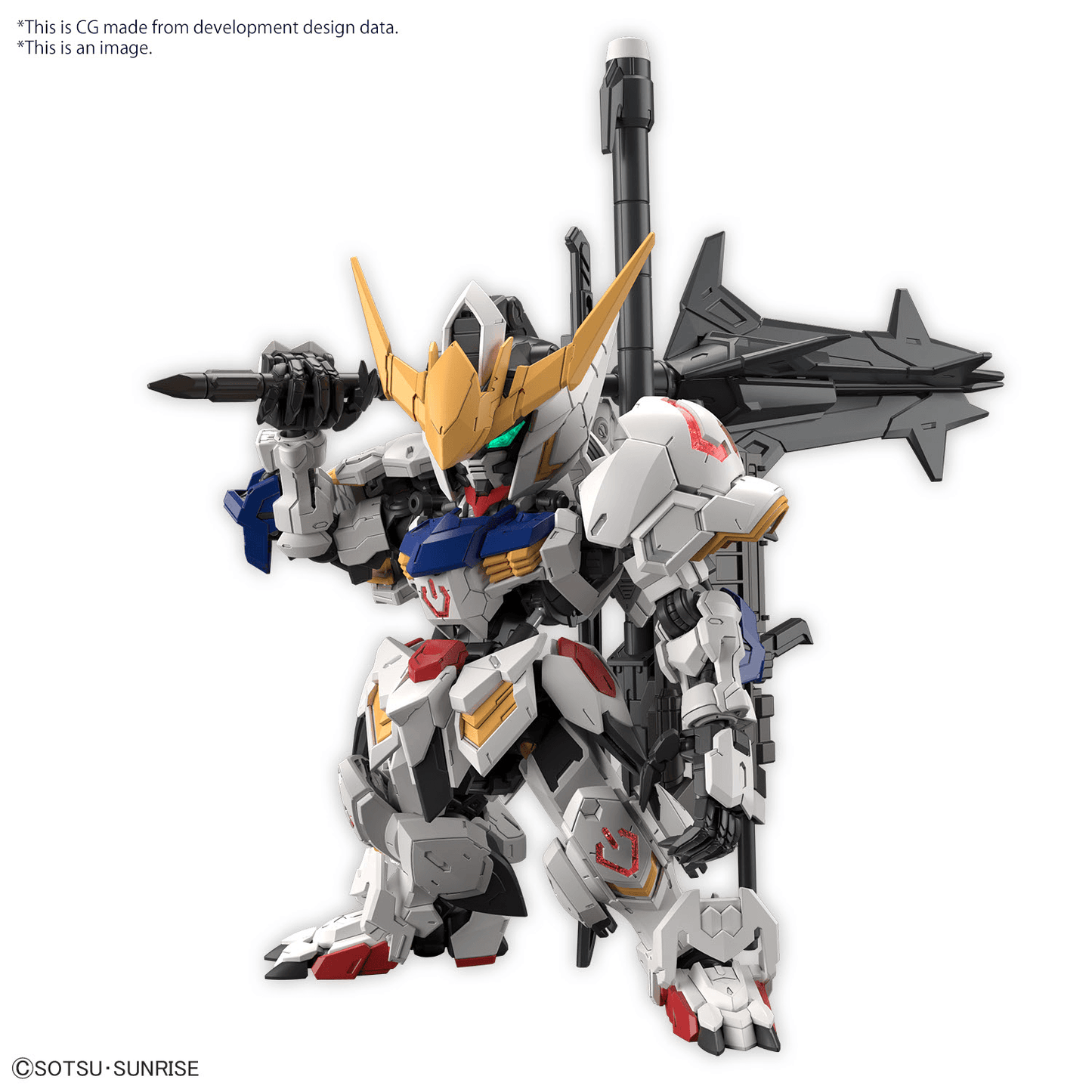 MG SD ASW-08 Gundam Barbatos