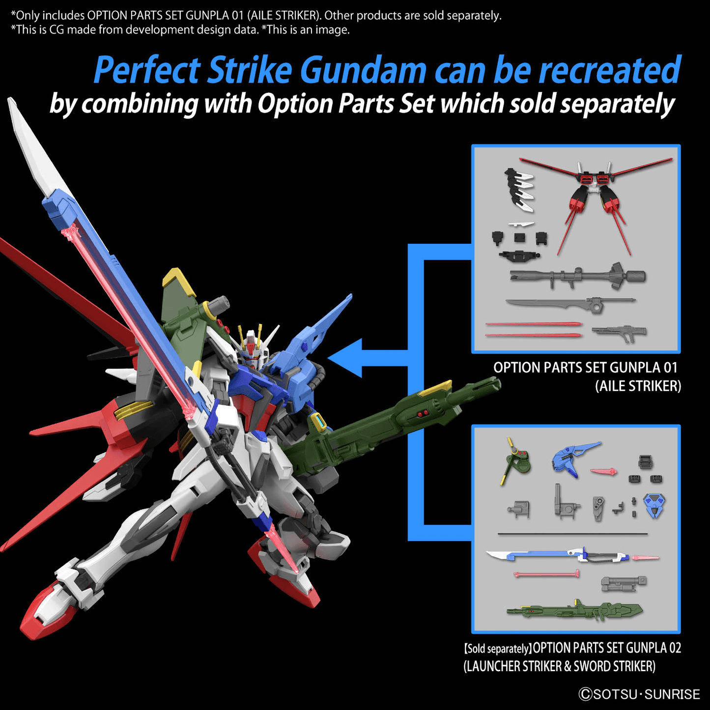 Aile Striker Pack - Option Parts Set 01