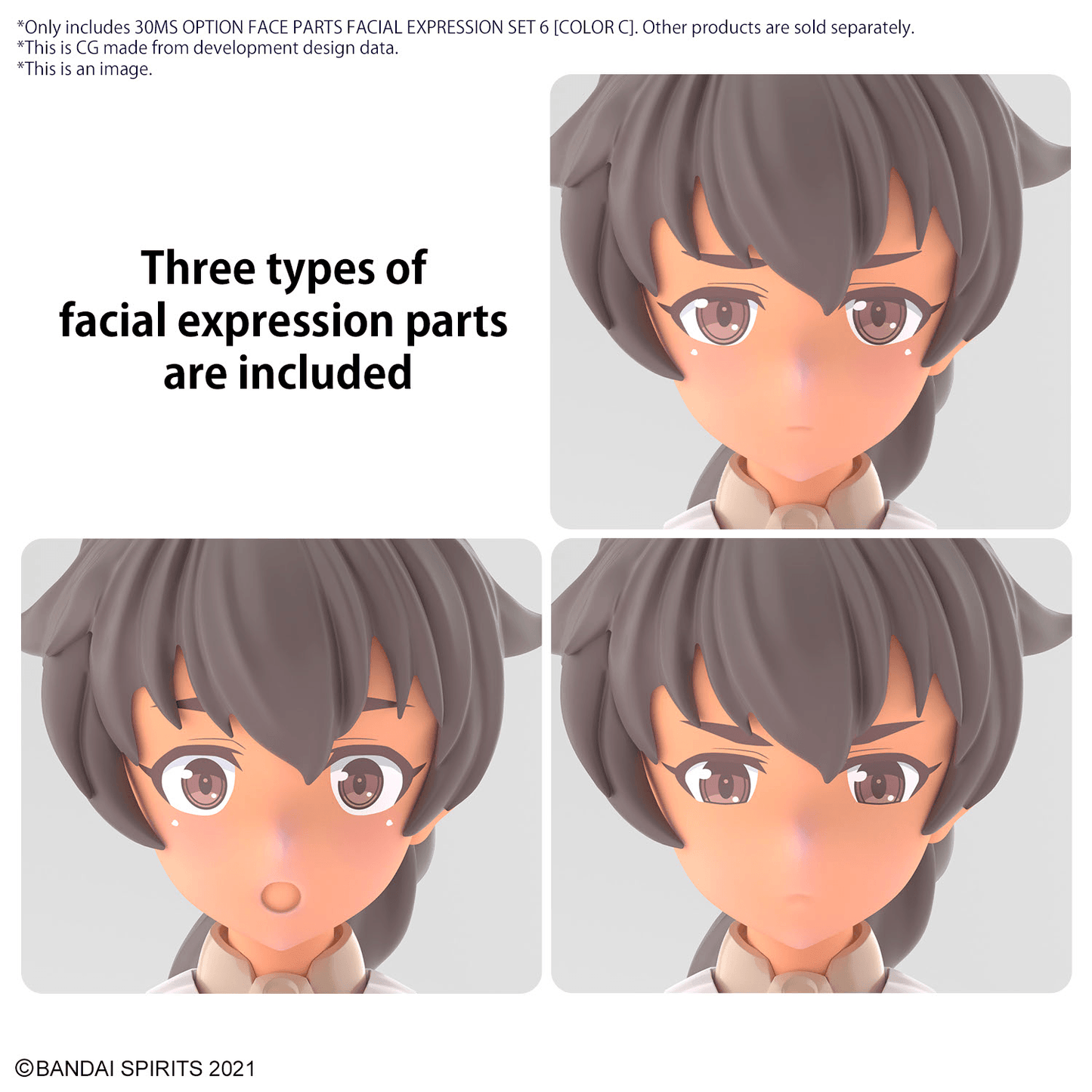 30MS - Option Parts Facial Expression Set 6 Color C