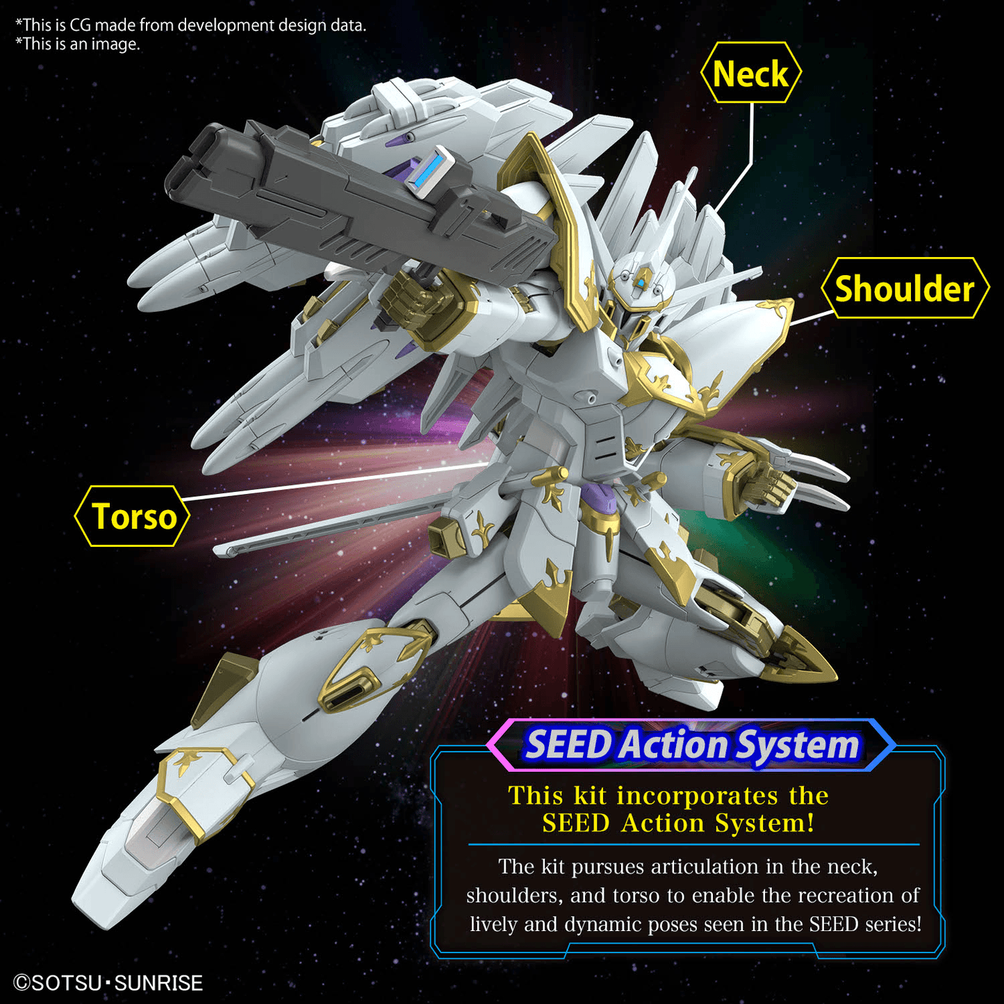 1/144 Black Knight Squad Cal-re.A (Gundam Seed Freedom)