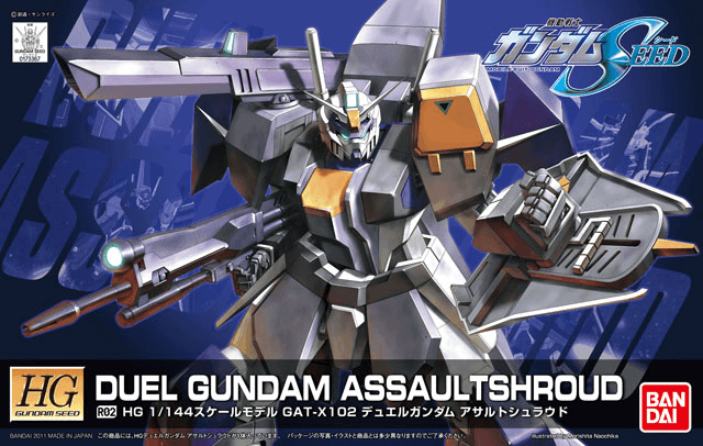 HG 1/144 Duel Gundam Assault Shroud