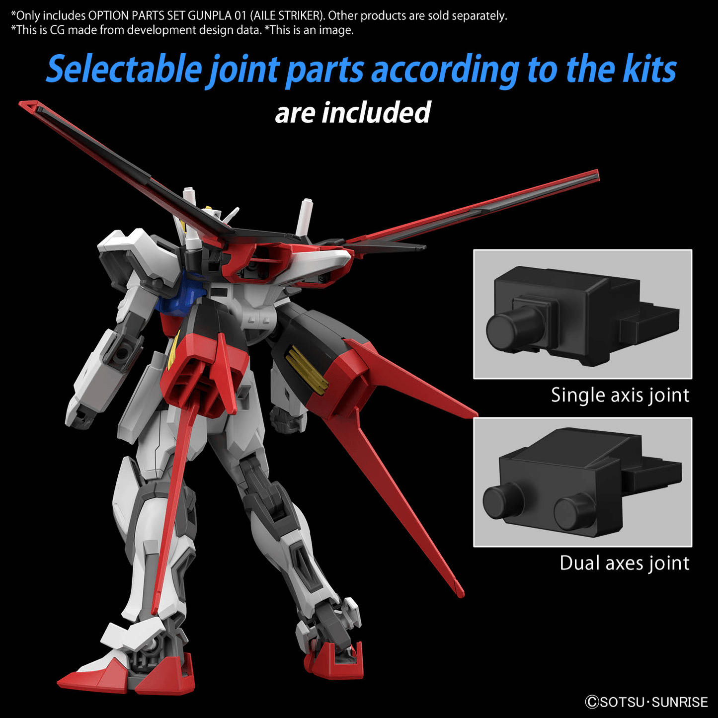 Aile Striker Pack - Option Parts Set 01