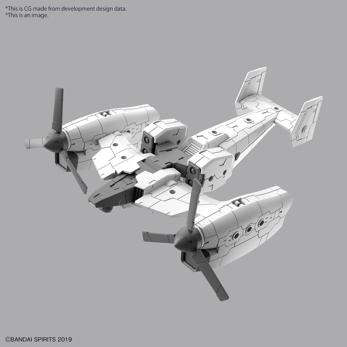 30MM - Extended Armament Vehicle Tilt Rotor Version 1:144 Scale Model Kit