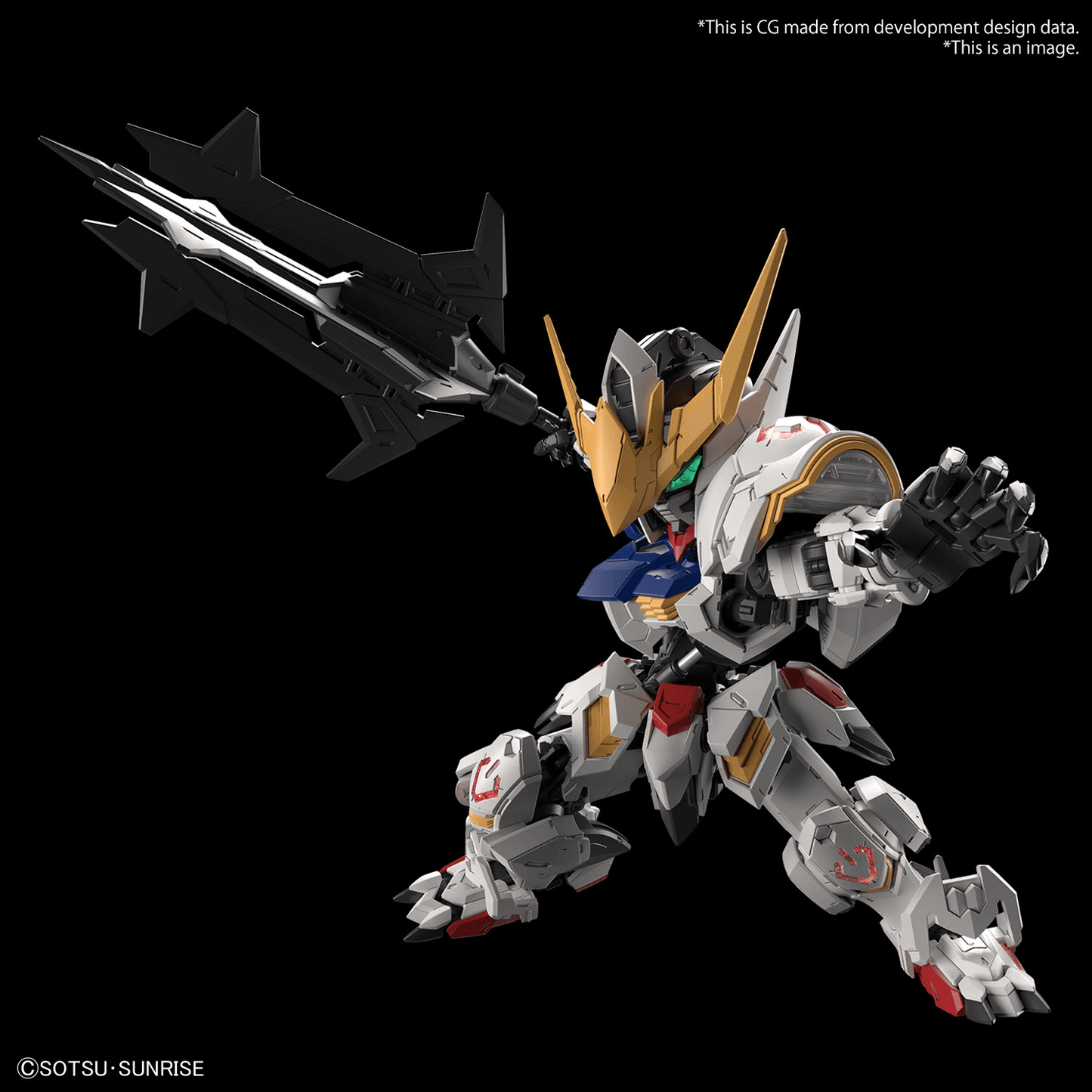 MG SD ASW-08 Gundam Barbatos