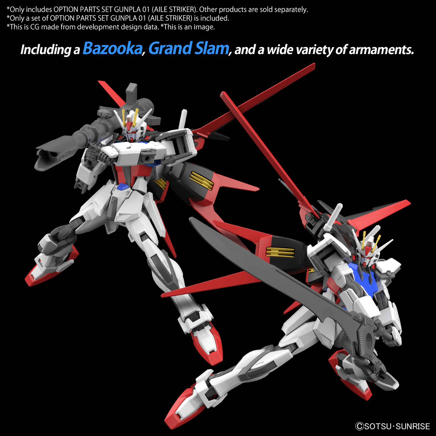 Aile Striker Pack - Option Parts Set 01