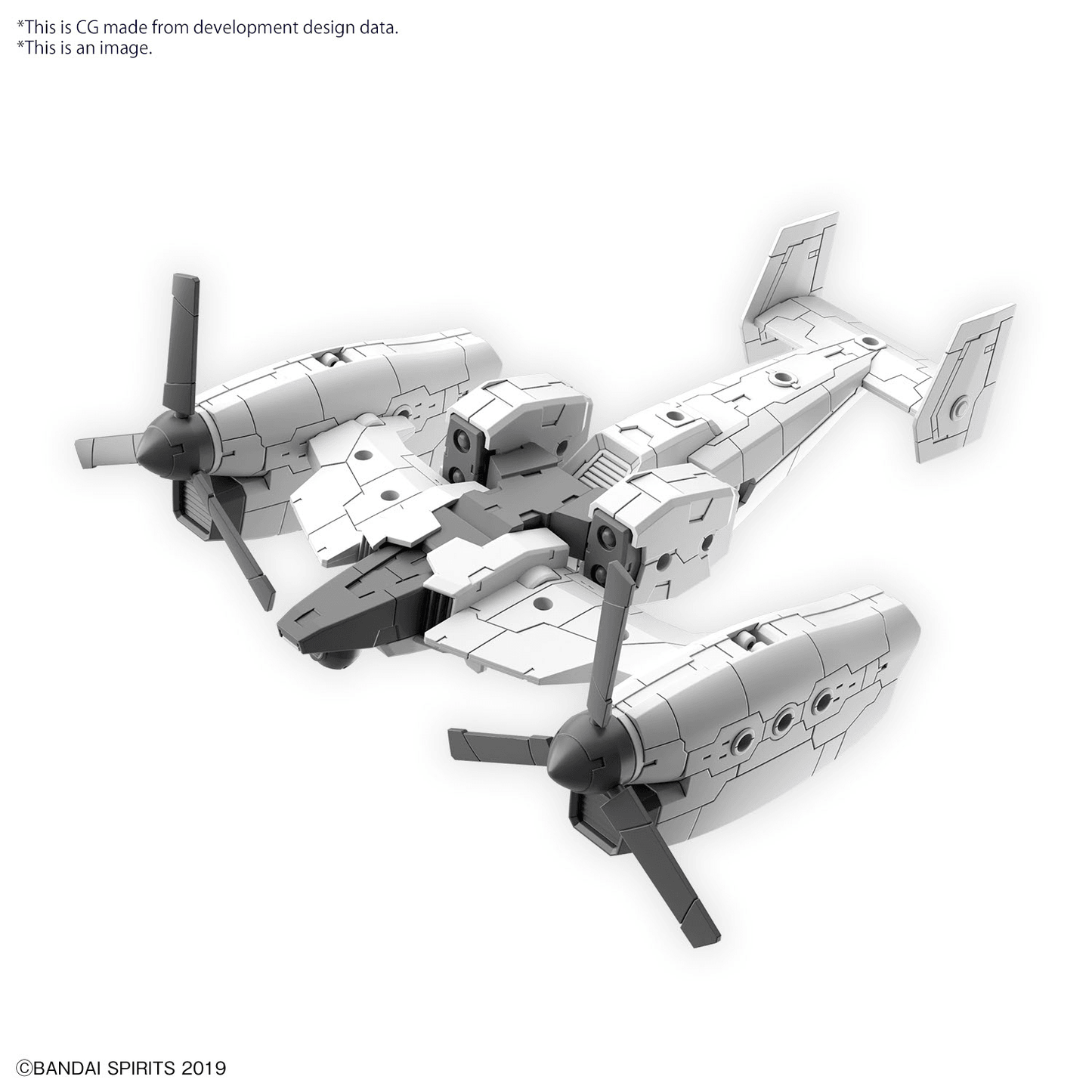 30MM - Extended Armament Vehicle Tilt Rotor Version 1:144 Scale Model Kit