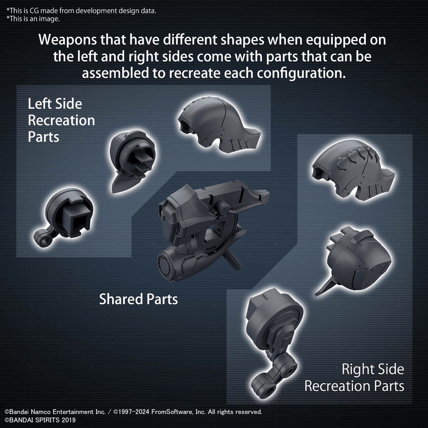 30MM Weapon Set 01 [Armored Cored IV Fires of Rubicon]