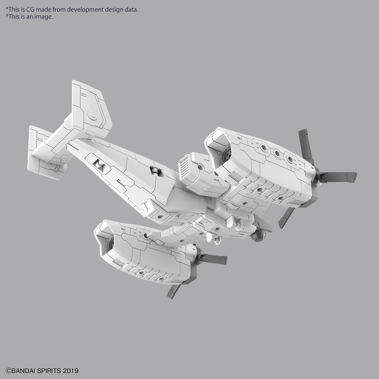 30MM - Extended Armament Vehicle Tilt Rotor Version 1:144 Scale Model Kit