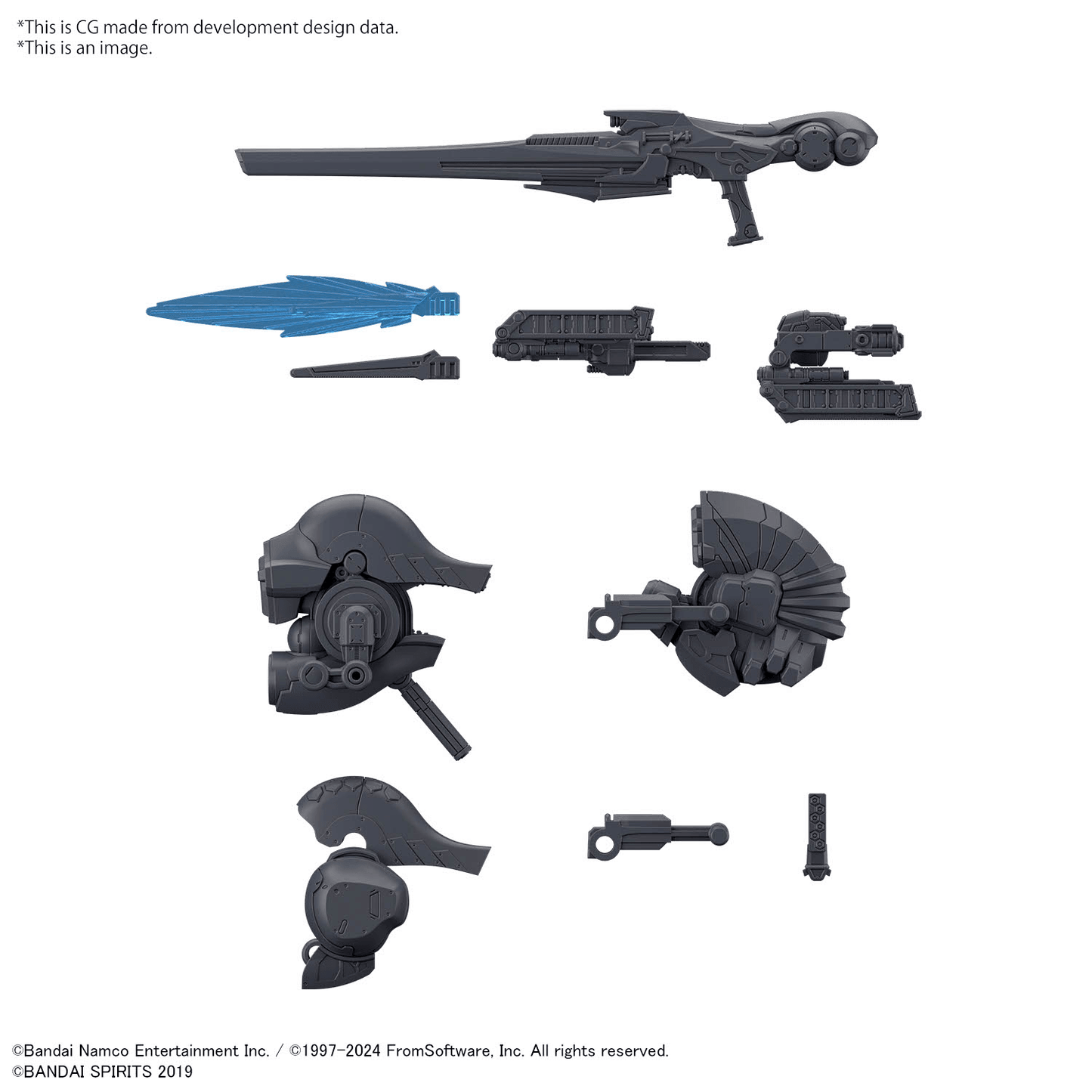 30MM Weapon Set 01 [Armored Cored IV Fires of Rubicon]