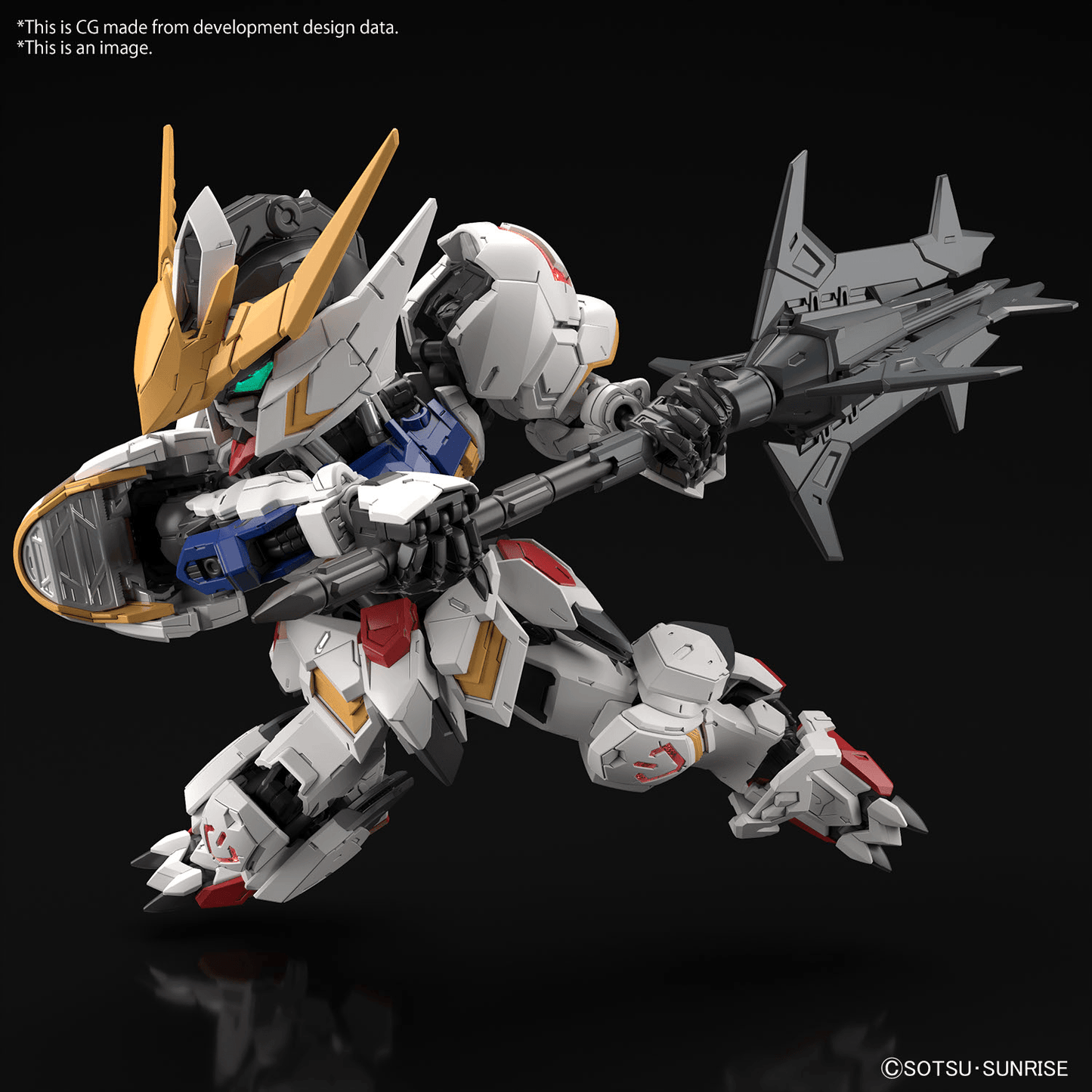 MG SD ASW-08 Gundam Barbatos