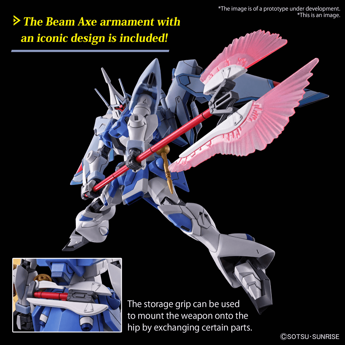 HG 1/144 Gyan Storm (Agnes Giebenrath Custom)