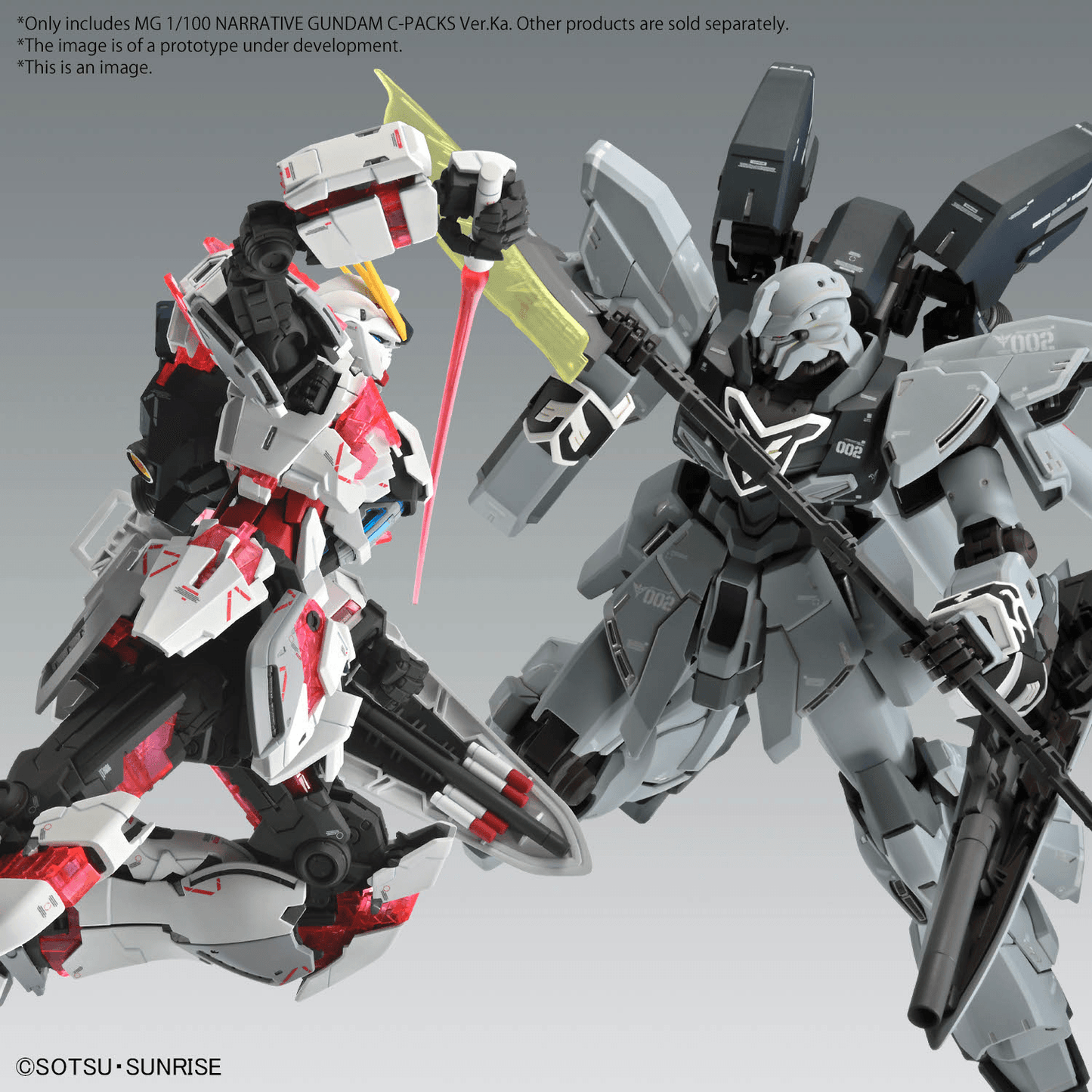 MG 1/100 Narrative Gundam C Packs