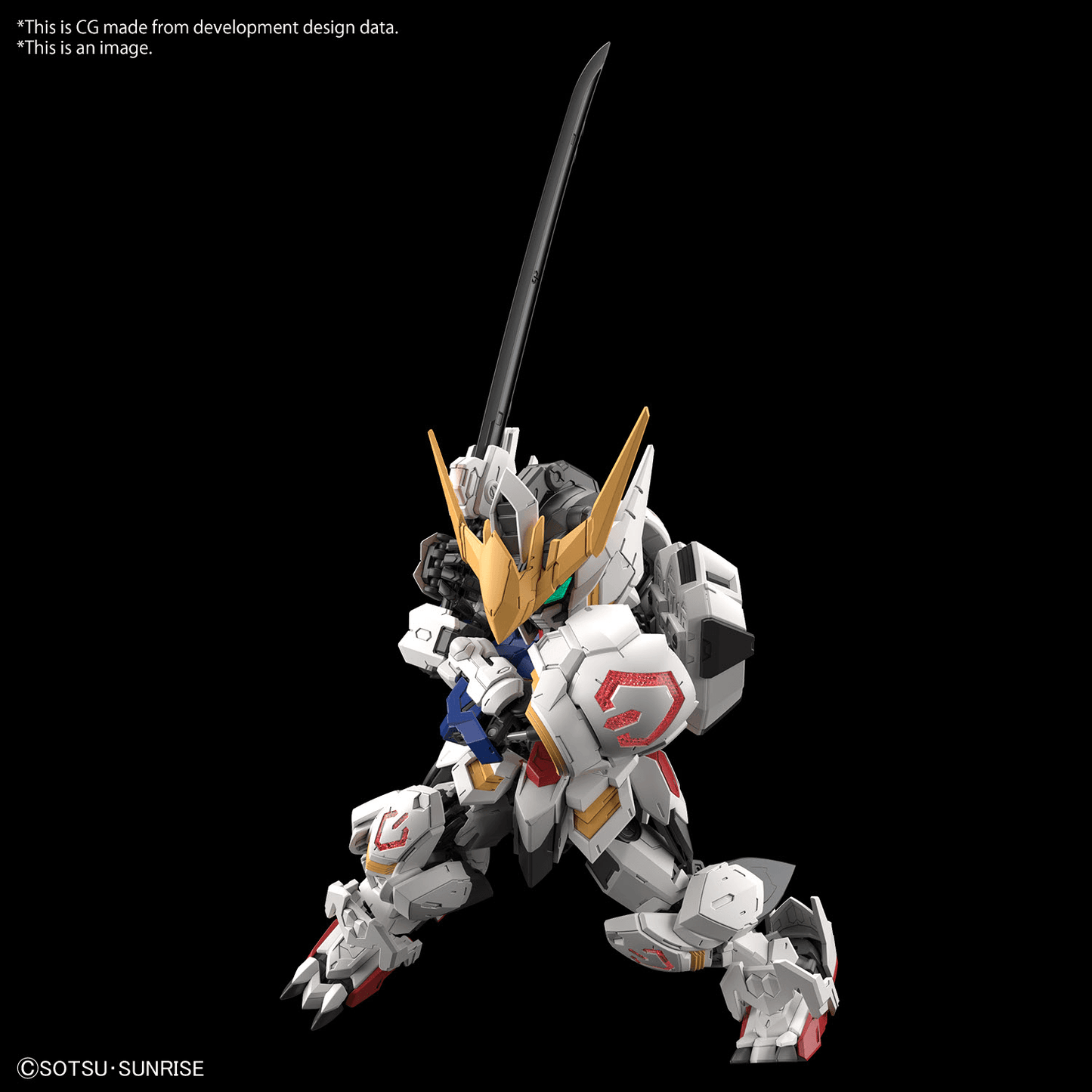 MG SD ASW-08 Gundam Barbatos