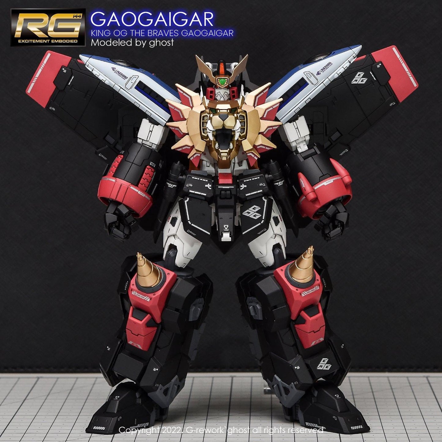 CD-RG-G01 - RG 1/144 Gaogaigar Water Decal [G-REWORK] - Show Me What You Bot