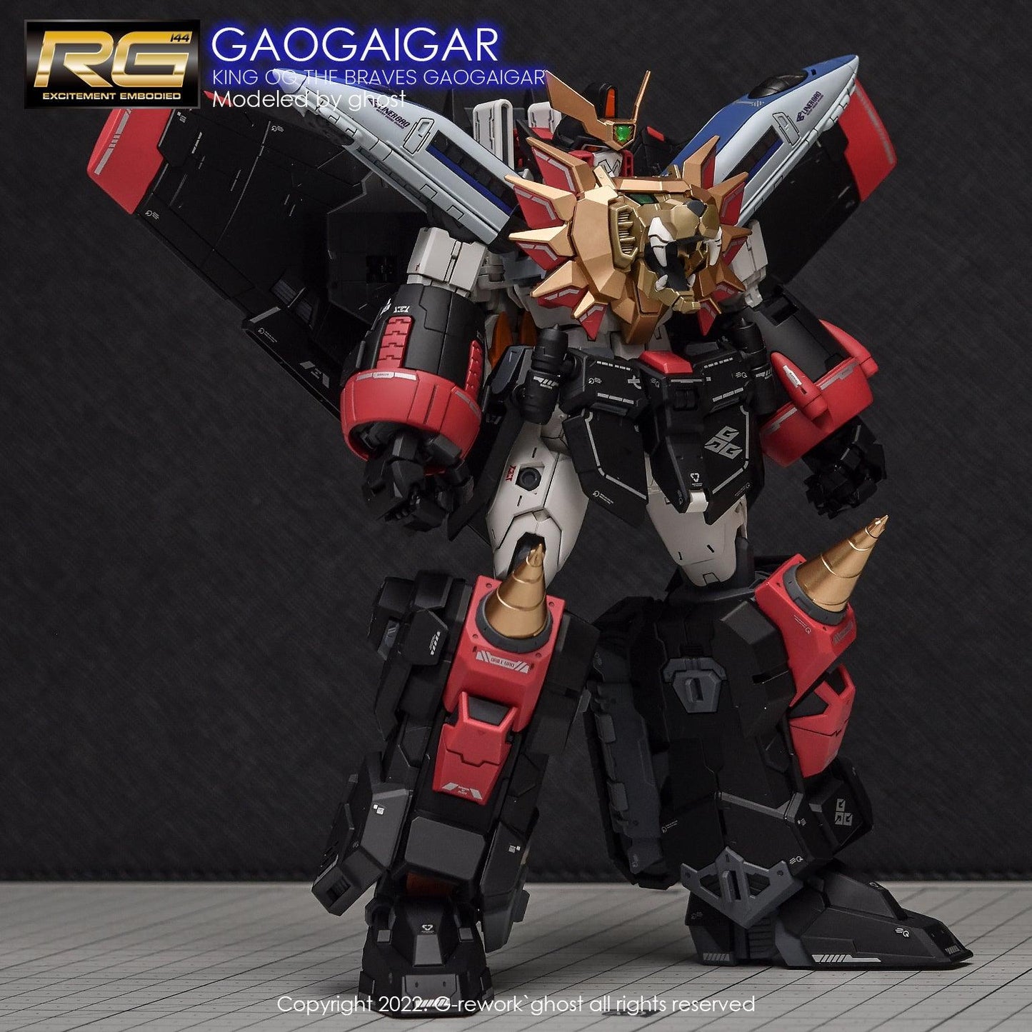 CD-RG-G01 - RG 1/144 Gaogaigar Water Decal [G-REWORK] - Show Me What You Bot