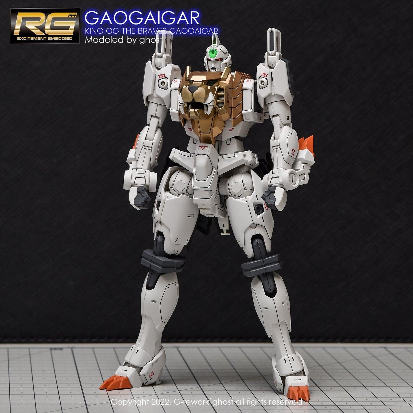 CD-RG-G01 - RG 1/144 Gaogaigar Water Decal [G-REWORK] - Show Me What You Bot