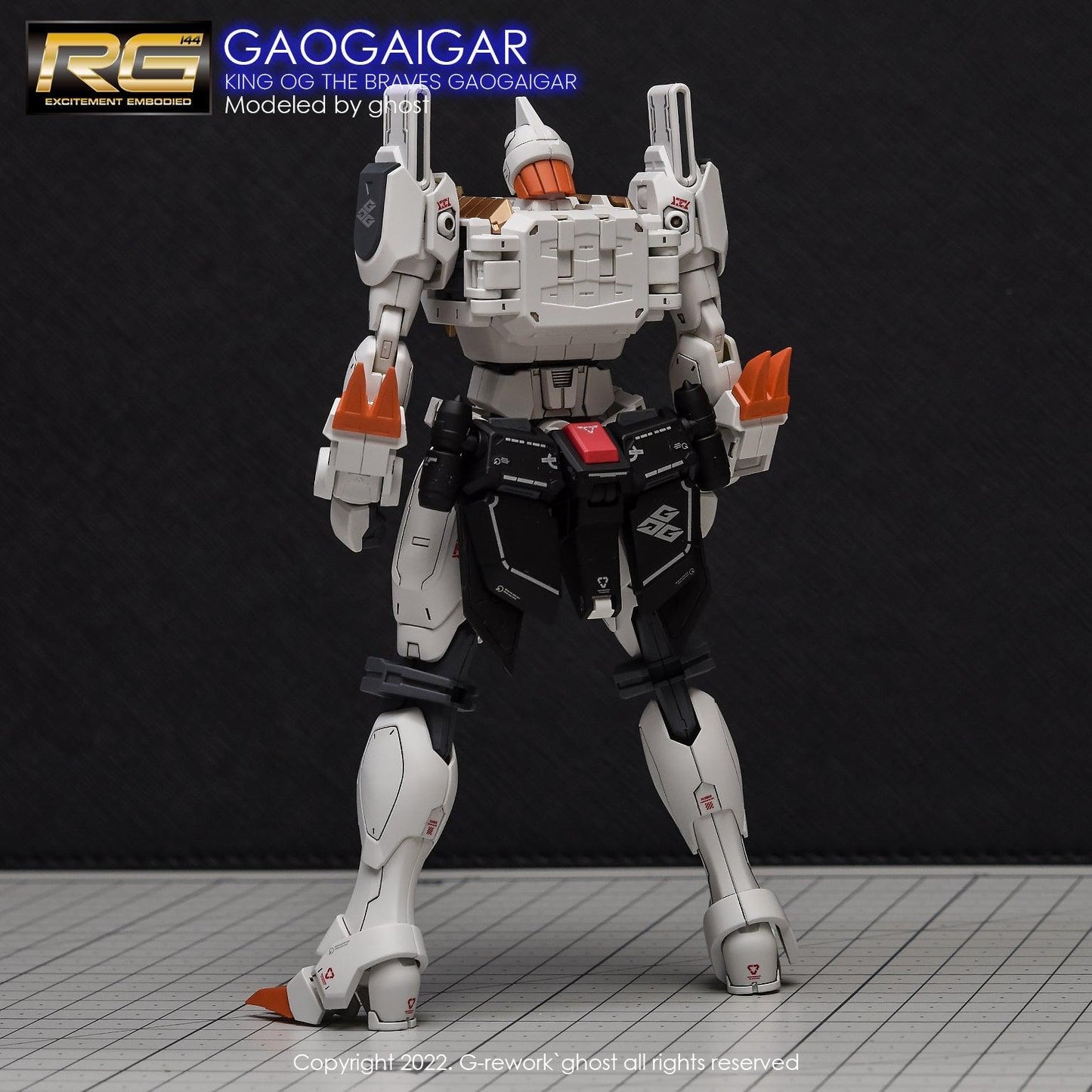 CD-RG-G01 - RG 1/144 Gaogaigar Water Decal [G-REWORK] - Show Me What You Bot