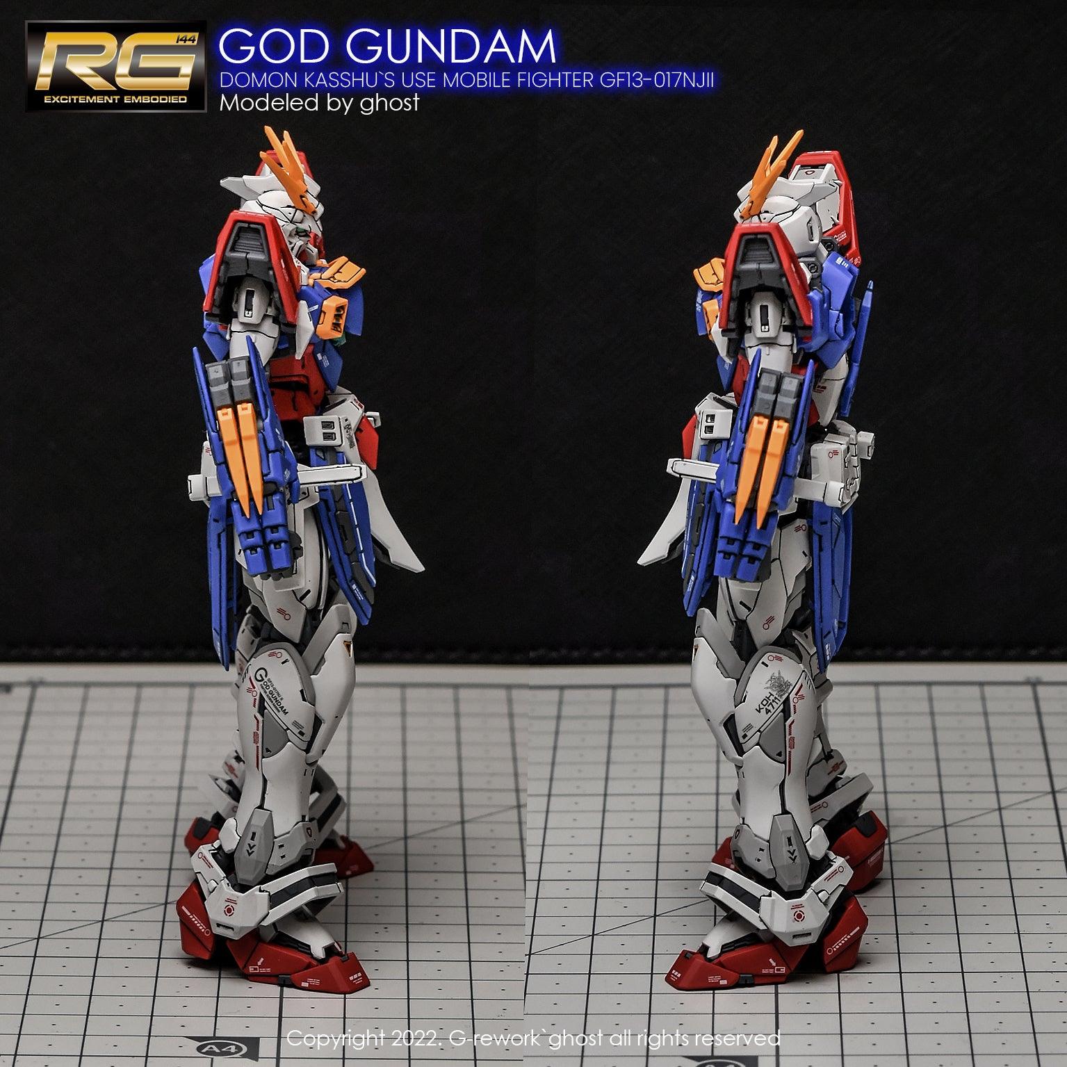 CD-RG37 - RG 1/144 God Gundam Water Decal [G-REWORK] - Show Me What You Bot