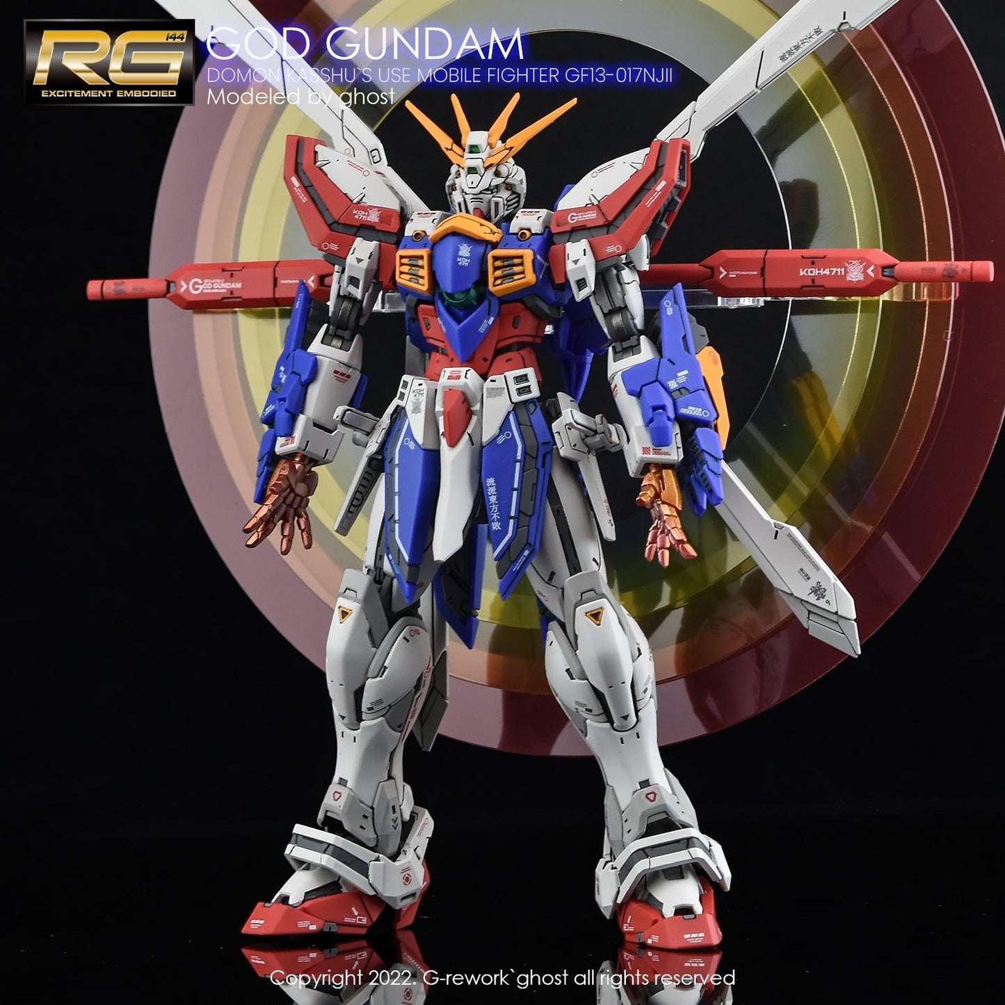 CD-RG37 - RG 1/144 God Gundam Water Decal [G-REWORK] - Show Me What You Bot