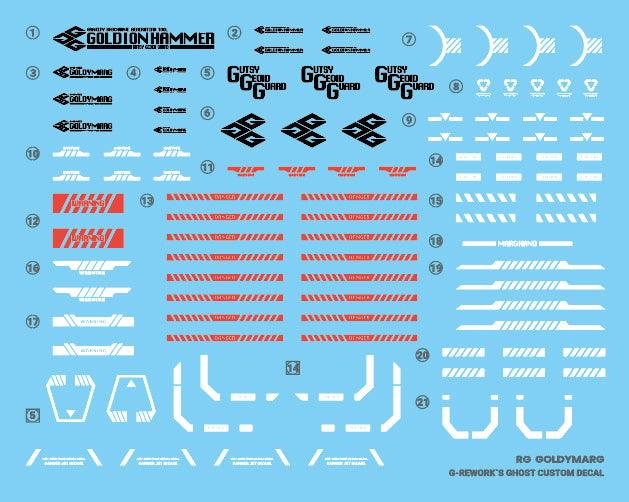 CD-RG-G02 - RG 1/144 Goldymarg Water Decal [G-REWORK] - Show Me What You Bot