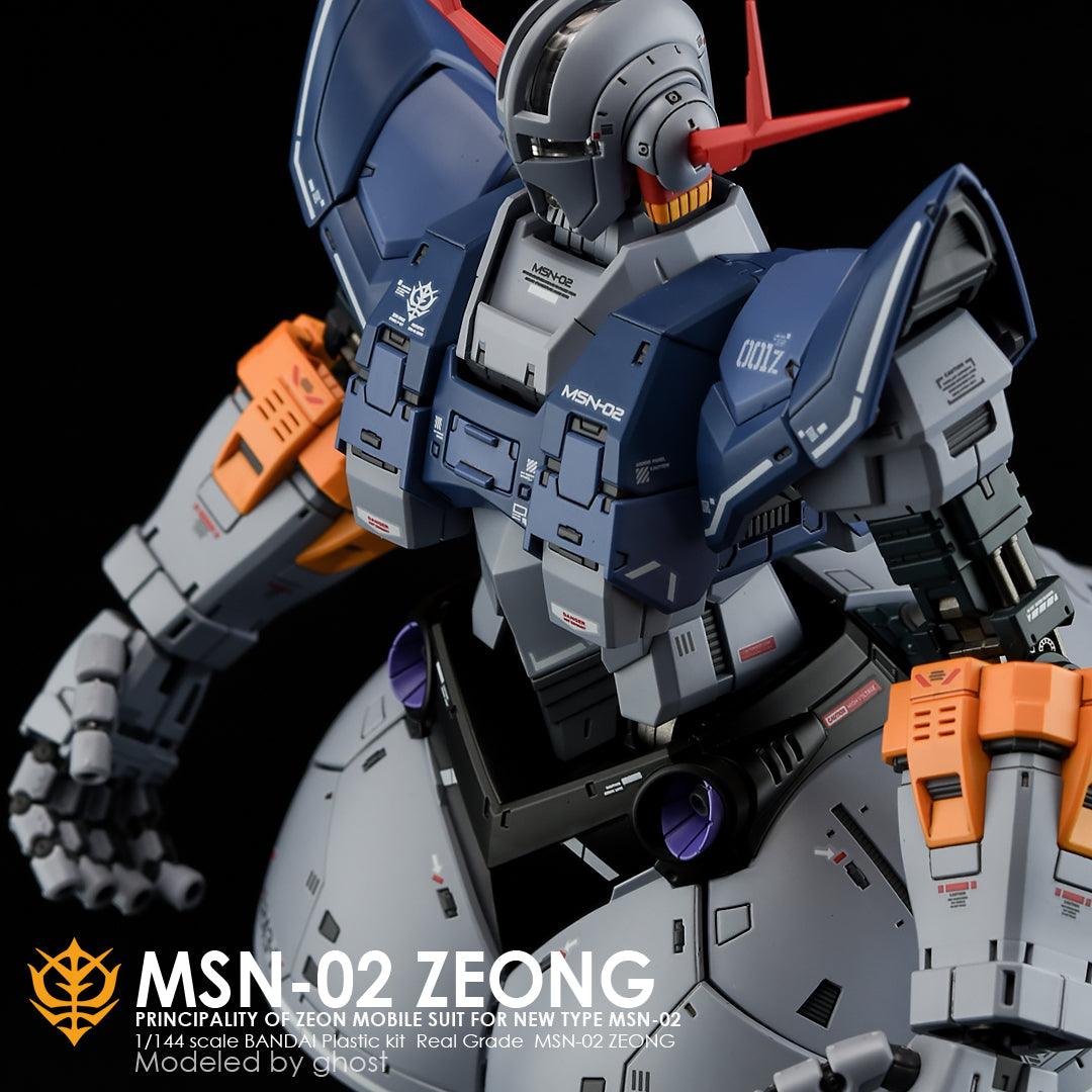 CD-RG34 - RG 1/144 MSN-02 Zeong Water Decal [G-REWORK] - Show Me What You Bot