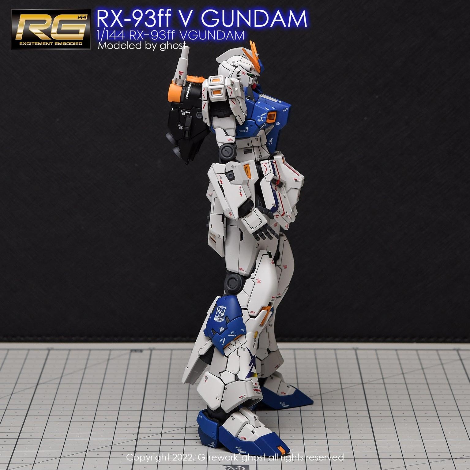 CD-RG32FF- RG 1/144 RX-93FF Nu Gundam water decal [G-REWORK] - Show Me What You Bot