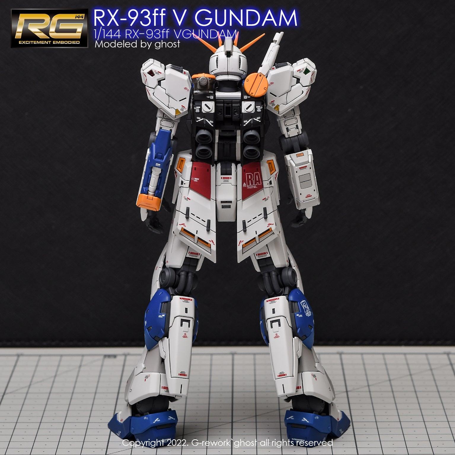 CD-RG32FF- RG 1/144 RX-93FF Nu Gundam water decal [G-REWORK] - Show Me What You Bot