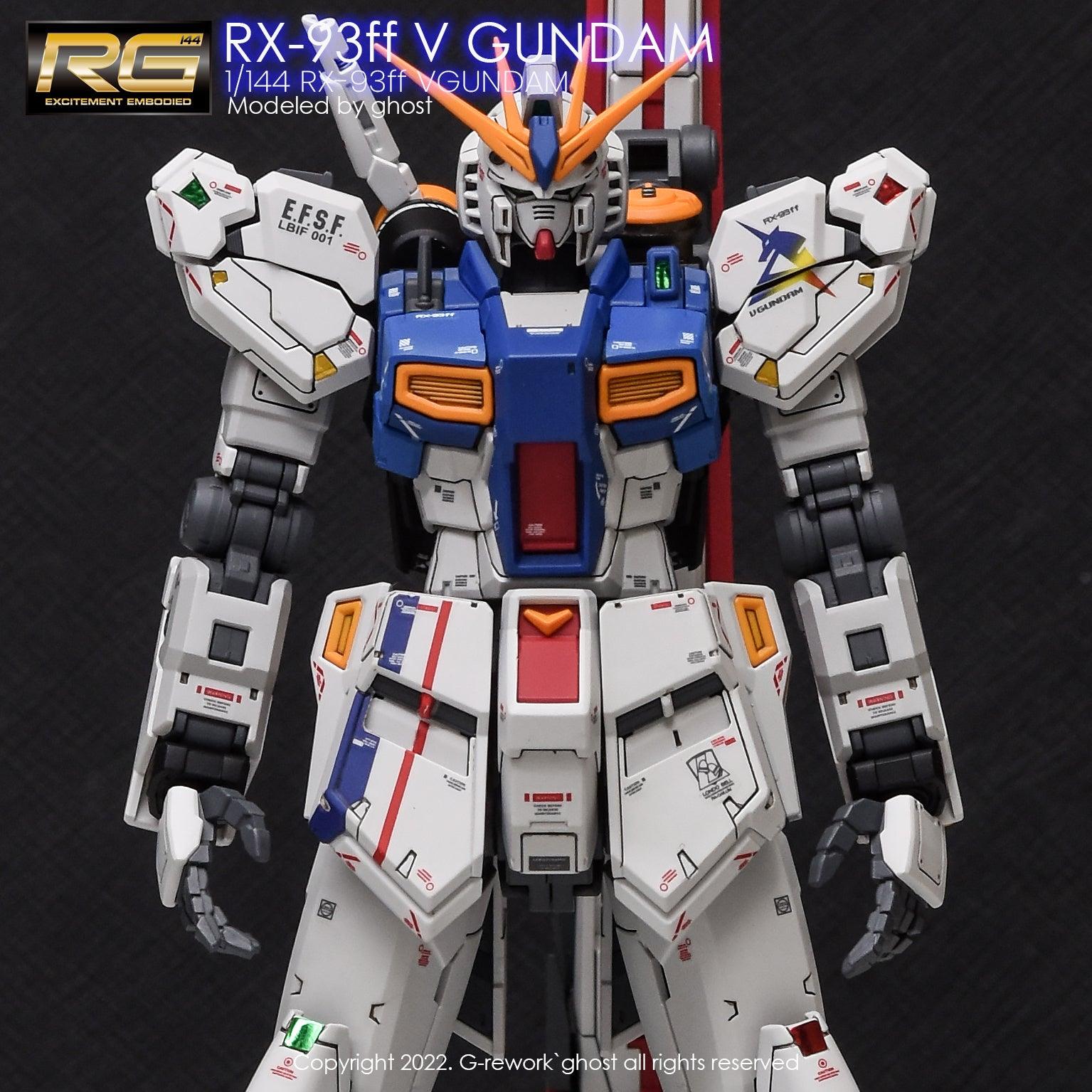 CD-RG32FF- RG 1/144 RX-93FF Nu Gundam water decal [G-REWORK] - Show Me What You Bot