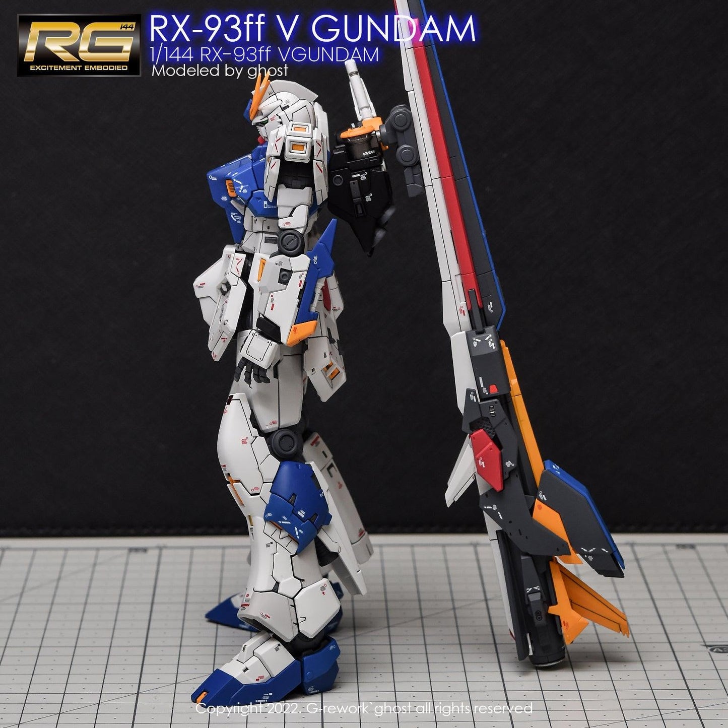 CD-RG32FF- RG 1/144 RX-93FF Nu Gundam water decal [G-REWORK] - Show Me What You Bot