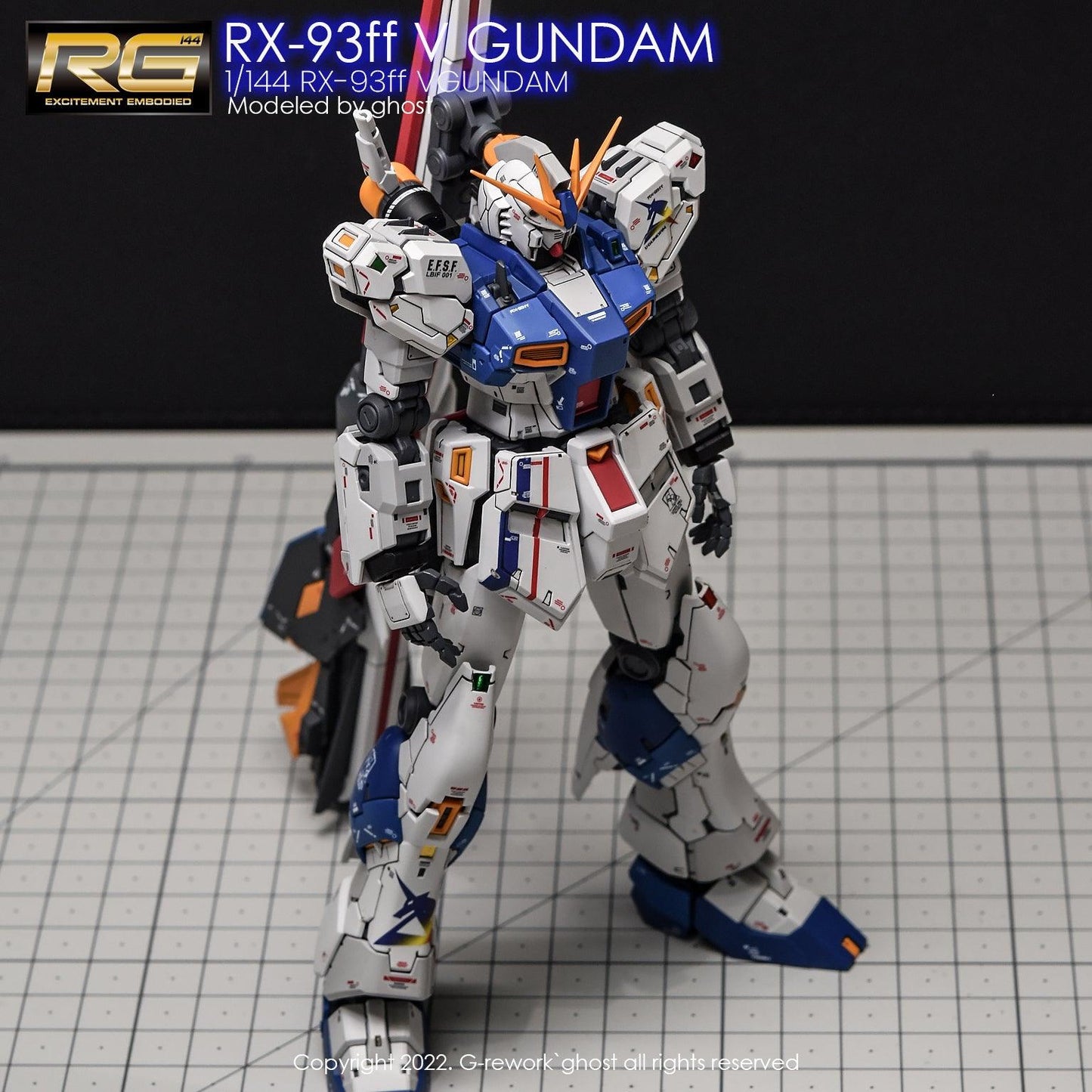 CD-RG32FF- RG 1/144 RX-93FF Nu Gundam water decal [G-REWORK] - Show Me What You Bot