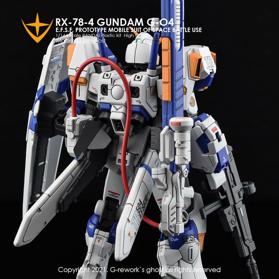 CD-HL-7804 - HG 1/144 RX-78-04/05 Full Set Water Decal [G-REWORK] - Show Me What You Bot