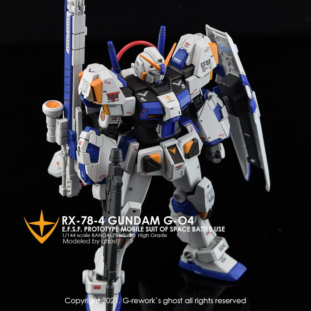 CD-HL-7804 - HG 1/144 RX-78-04/05 Full Set Water Decal [G-REWORK] - Show Me What You Bot