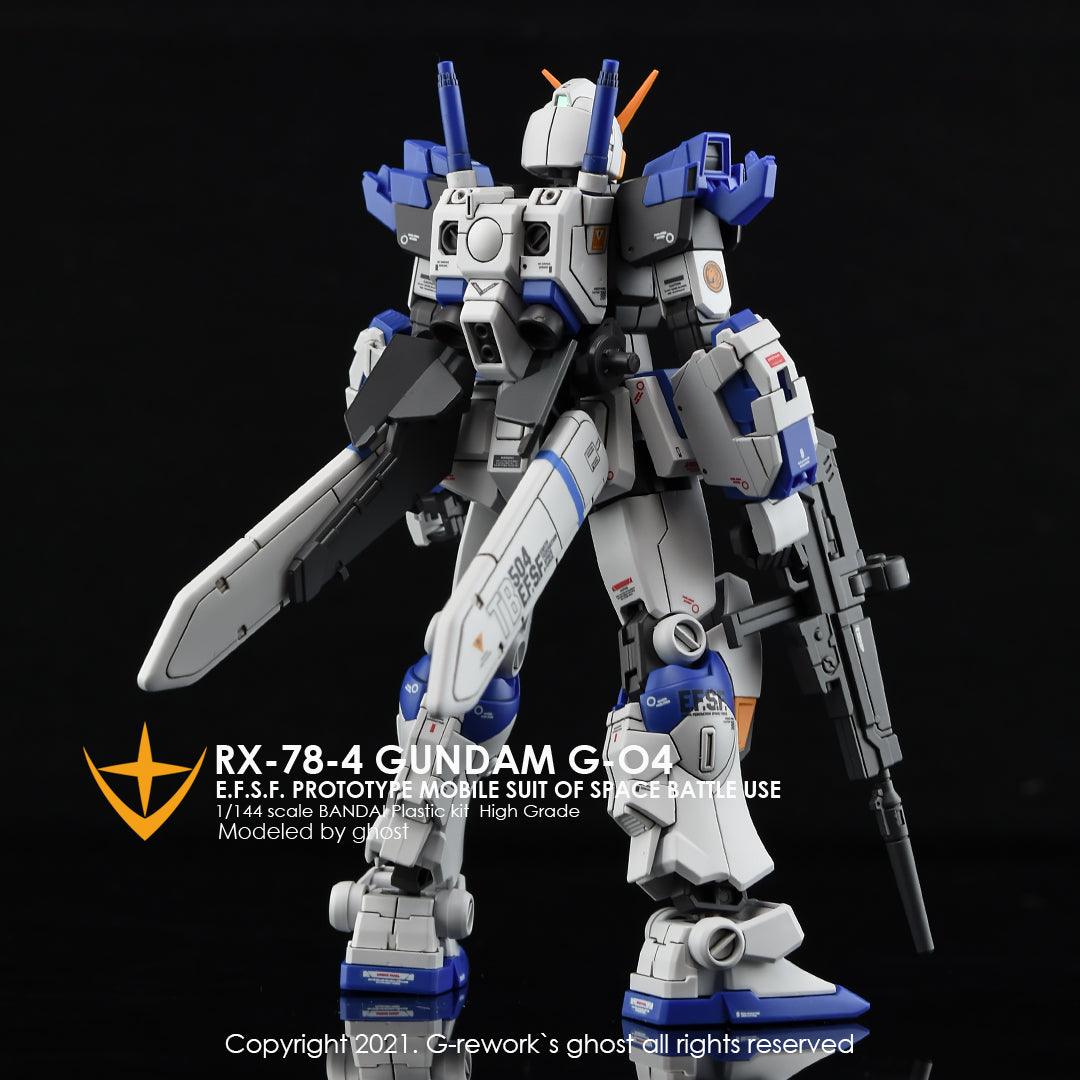 CD-HL-7804 - HG 1/144 RX-78-04/05 Full Set Water Decal [G-REWORK] - Show Me What You Bot