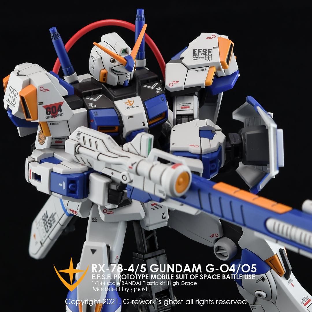 CD-HL-7804 - HG 1/144 RX-78-04/05 Full Set Water Decal [G-REWORK] - Show Me What You Bot