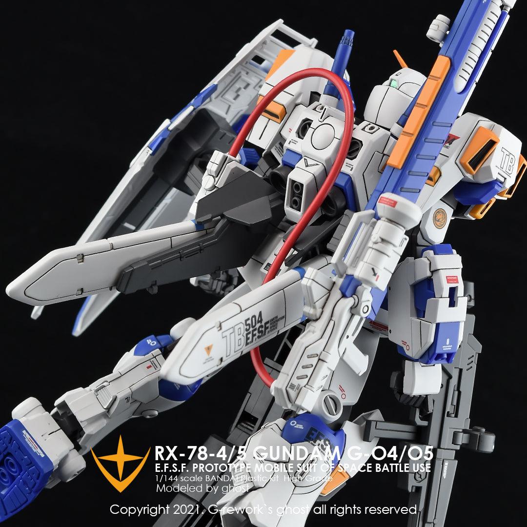 CD-HL-7804 - HG 1/144 RX-78-04/05 Full Set Water Decal [G-REWORK] - Show Me What You Bot