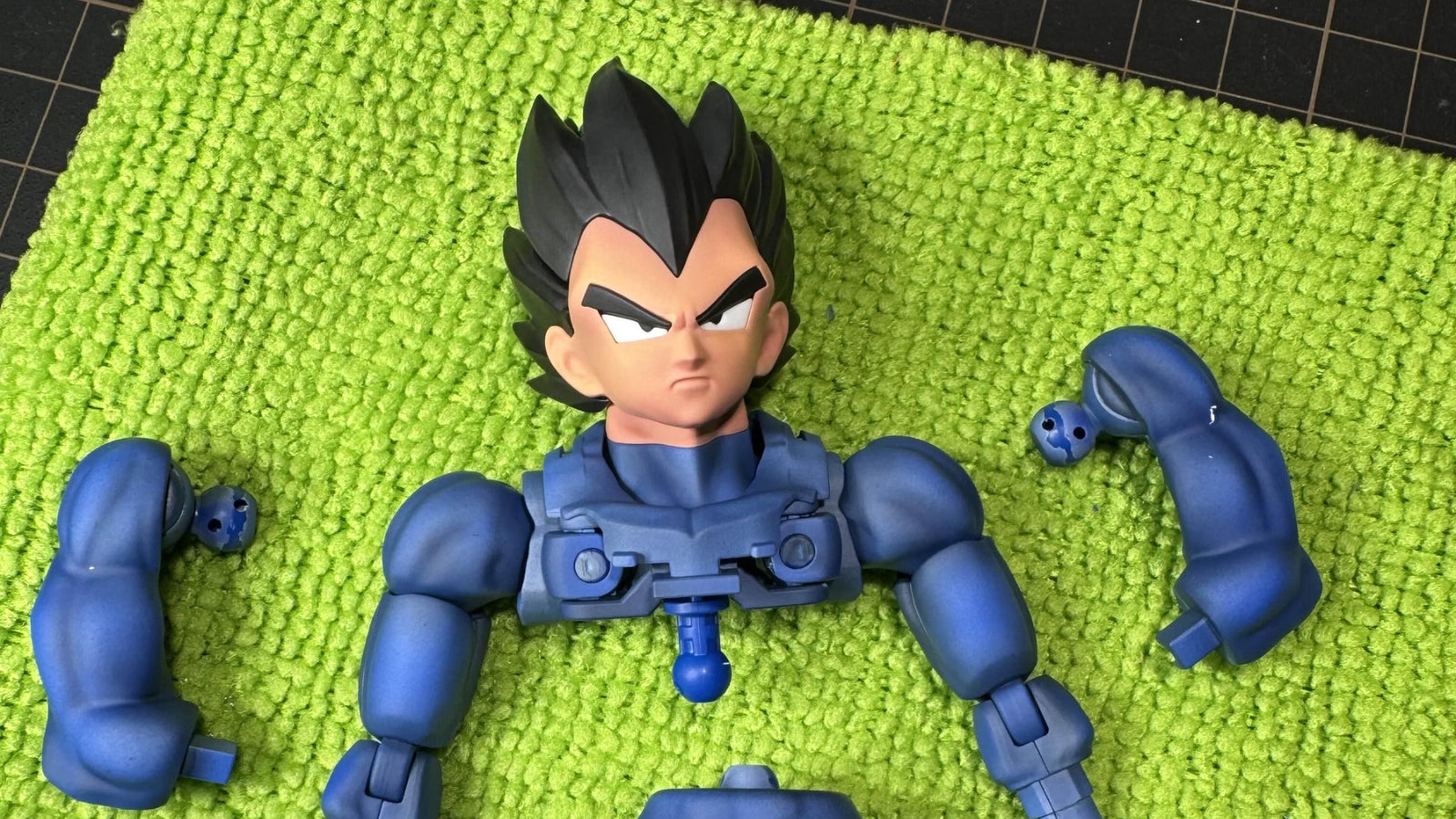 Figure Rise Standard - Vegeta WIP by NineFours