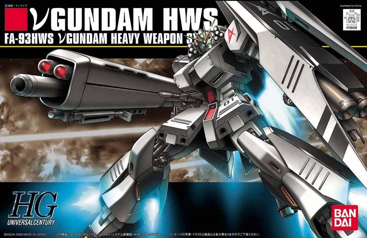 HG 1/144 FA-HWS Nu Gundam [Heavy Weapon System]