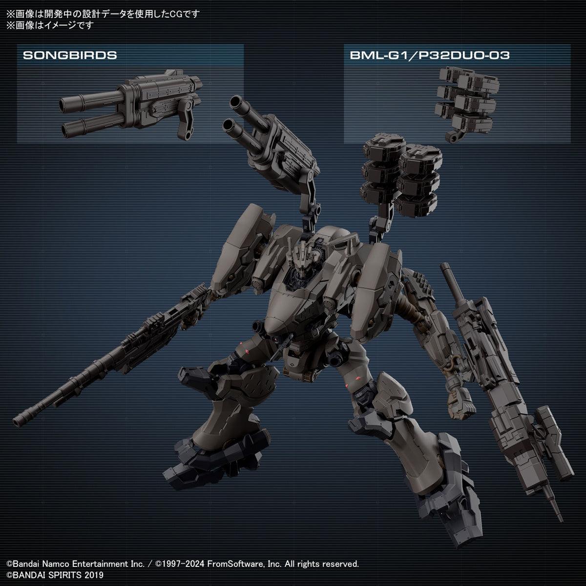 30MM RaD CC-2000 Orbiter Nightfall [Armored Core Vi Fires of Rubicon]